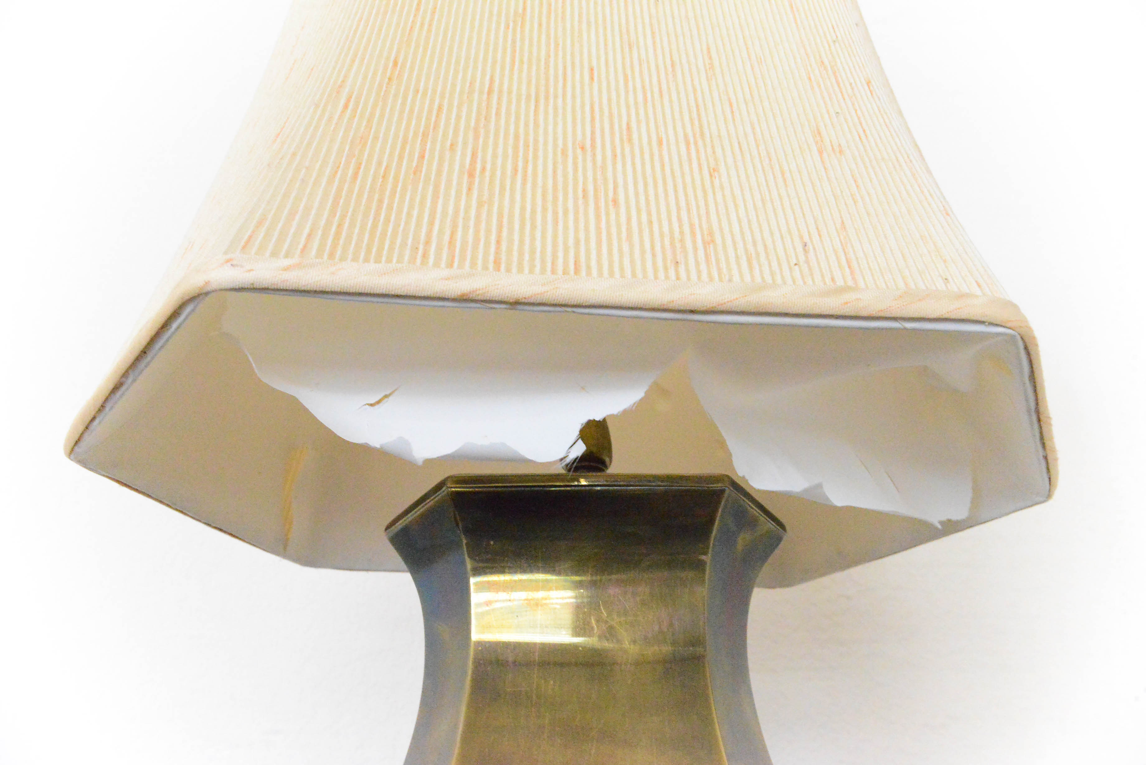 Pair of Brass Table Lamps