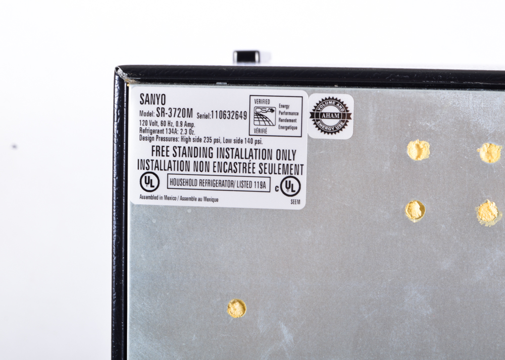 Sanyo Eclipse Series Mini Fridge