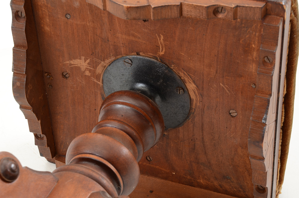 Eastlake Walnut Piano Stool