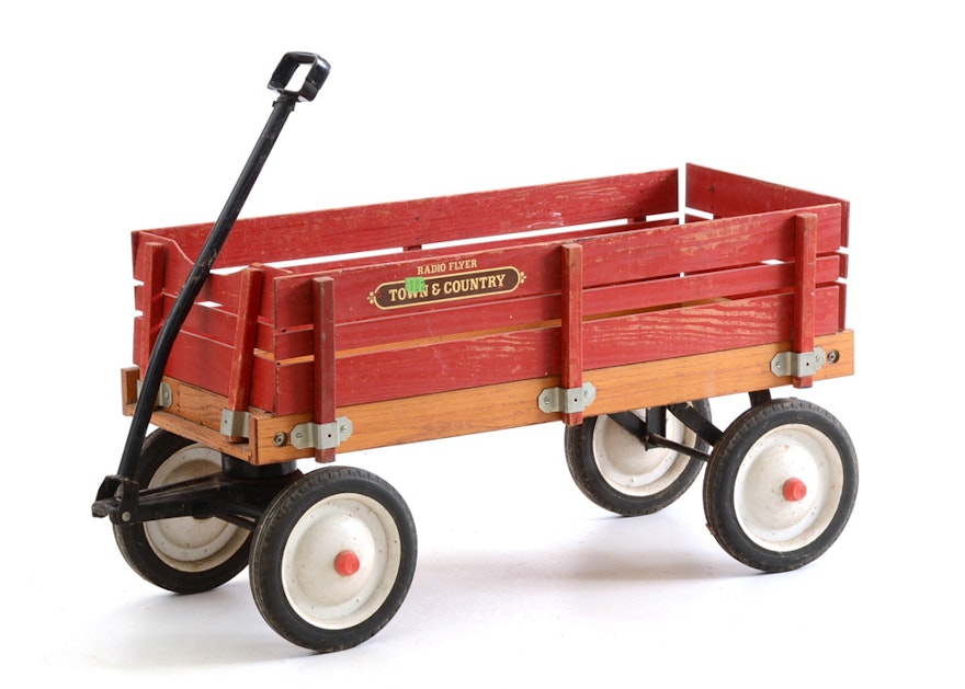 Vintage Town and Country "Radio Flyer" Wagon