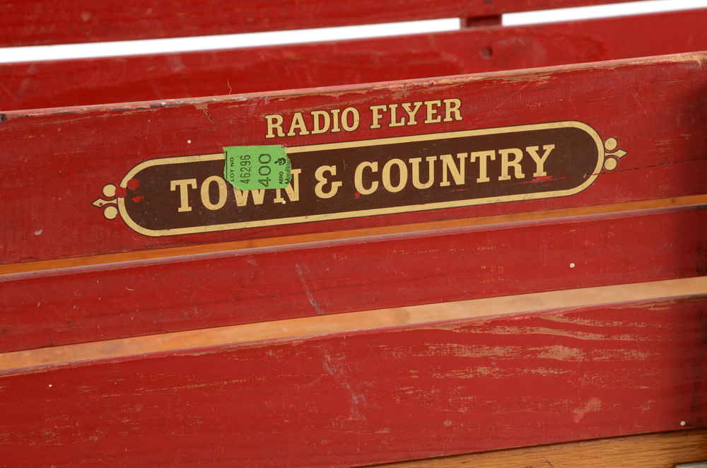 Vintage Town and Country "Radio Flyer" Wagon