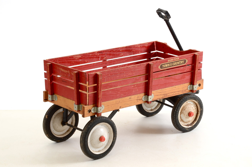 Vintage Town and Country "Radio Flyer" Wagon
