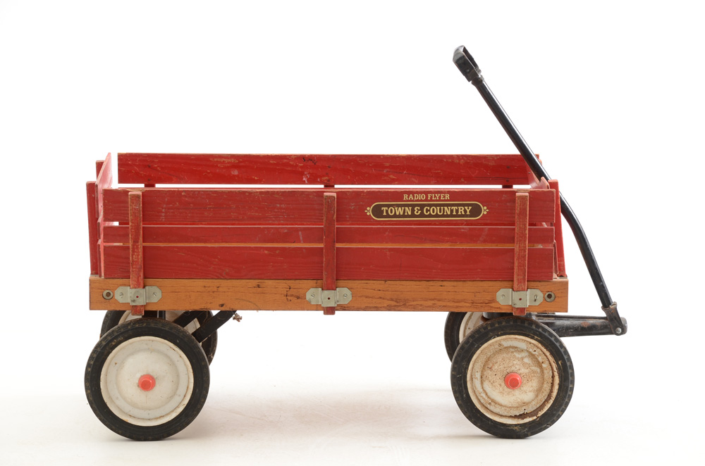 Vintage Town and Country "Radio Flyer" Wagon