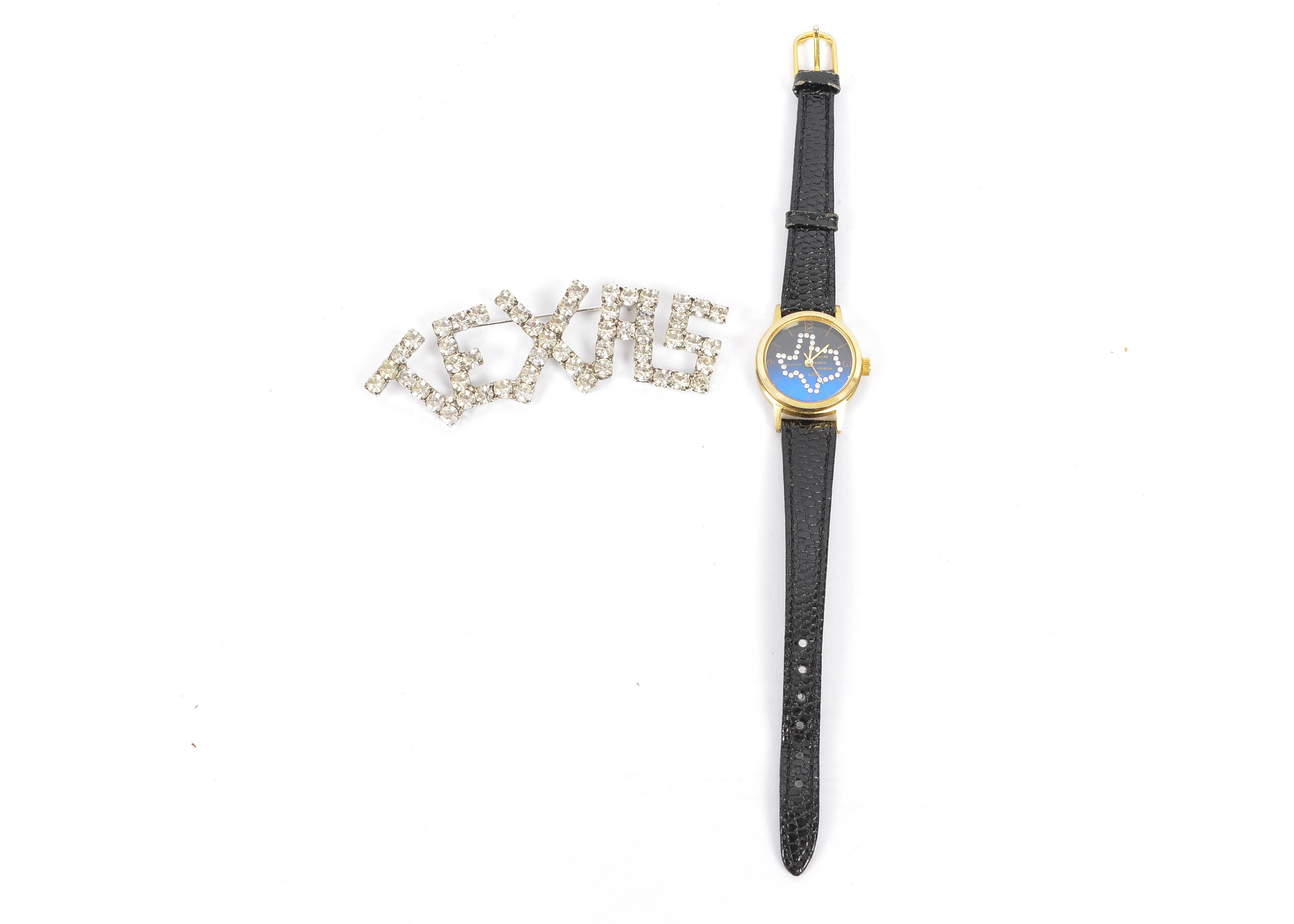 Texas Watch and Brooch