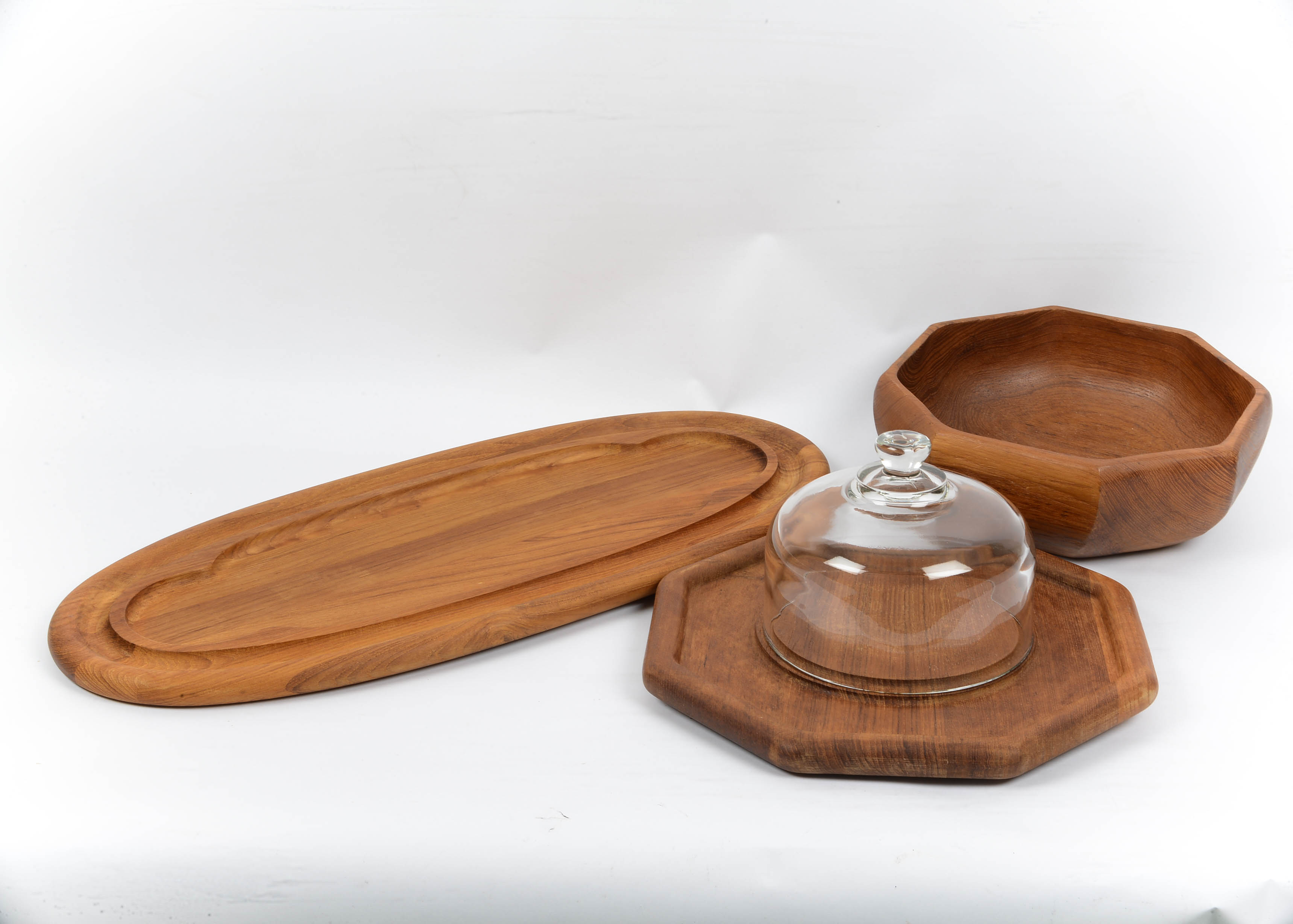 Teak Serving Dishes