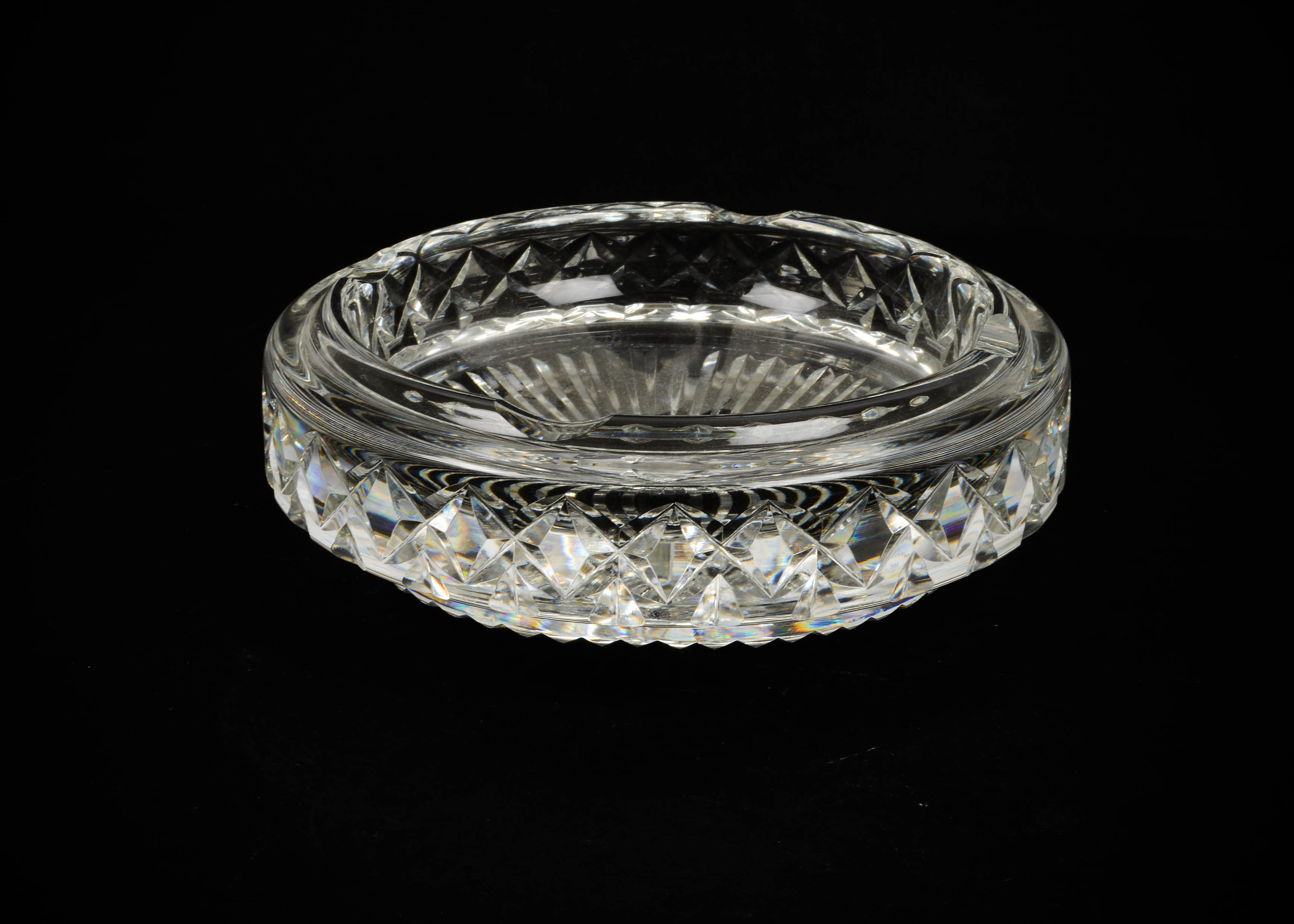 Cut Glass Heavy Ash Receiver