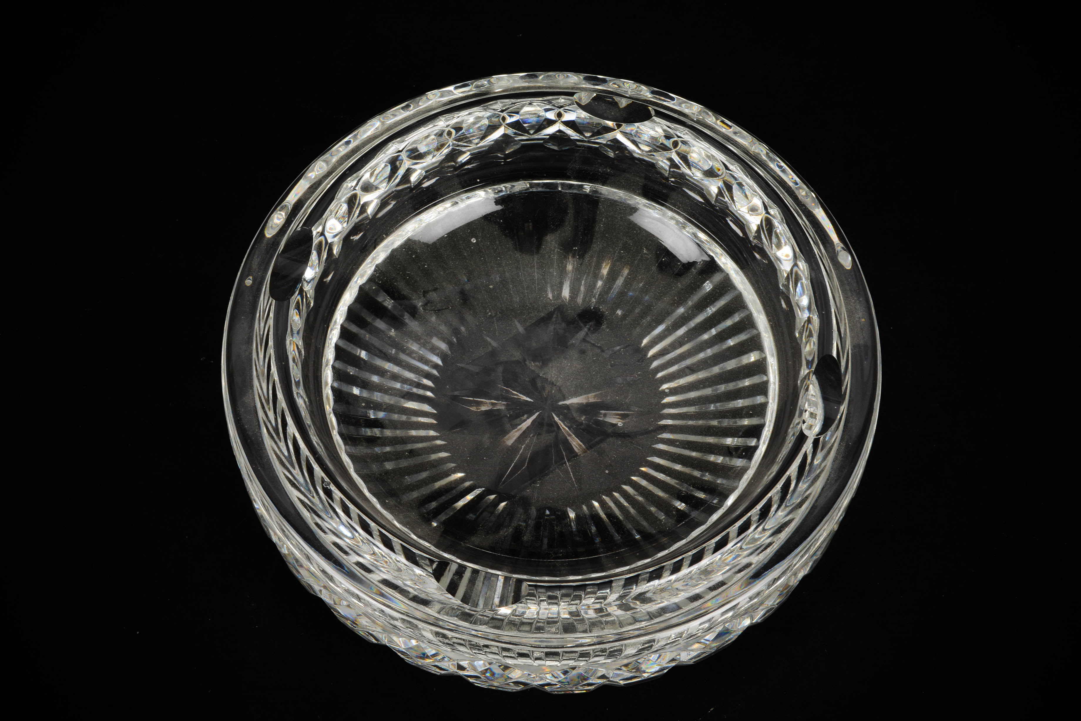 Cut Glass Heavy Ash Receiver