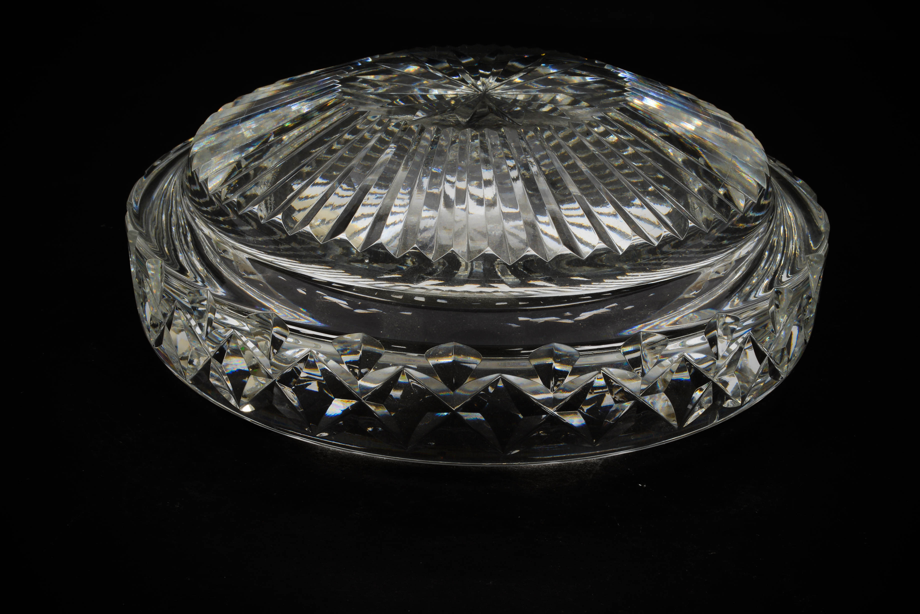 Cut Glass Heavy Ash Receiver