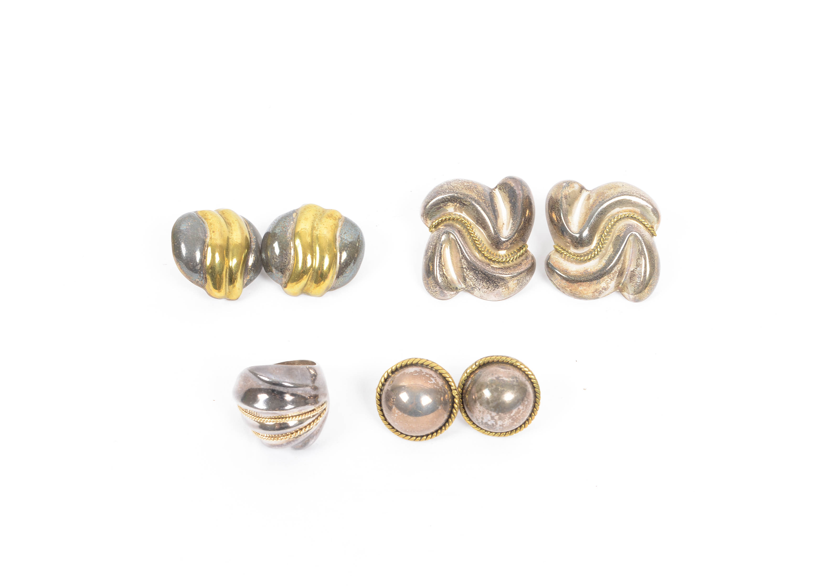 Sterling Silver Earring Set