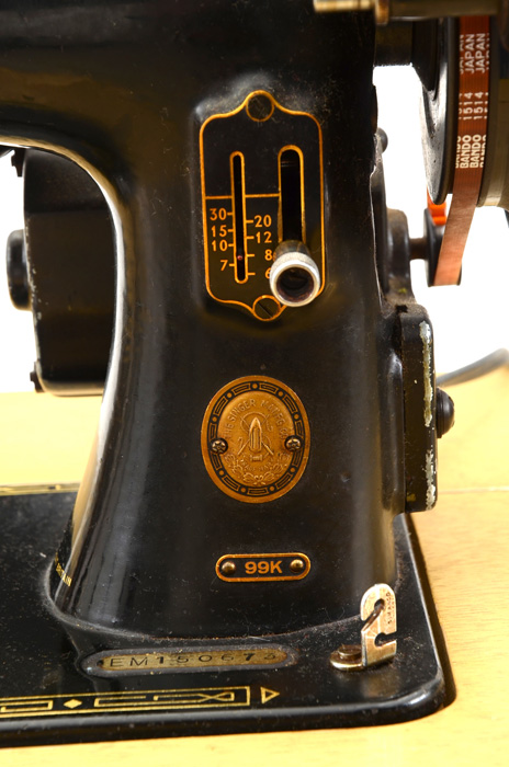 1950s Singer Sewing Machine Table