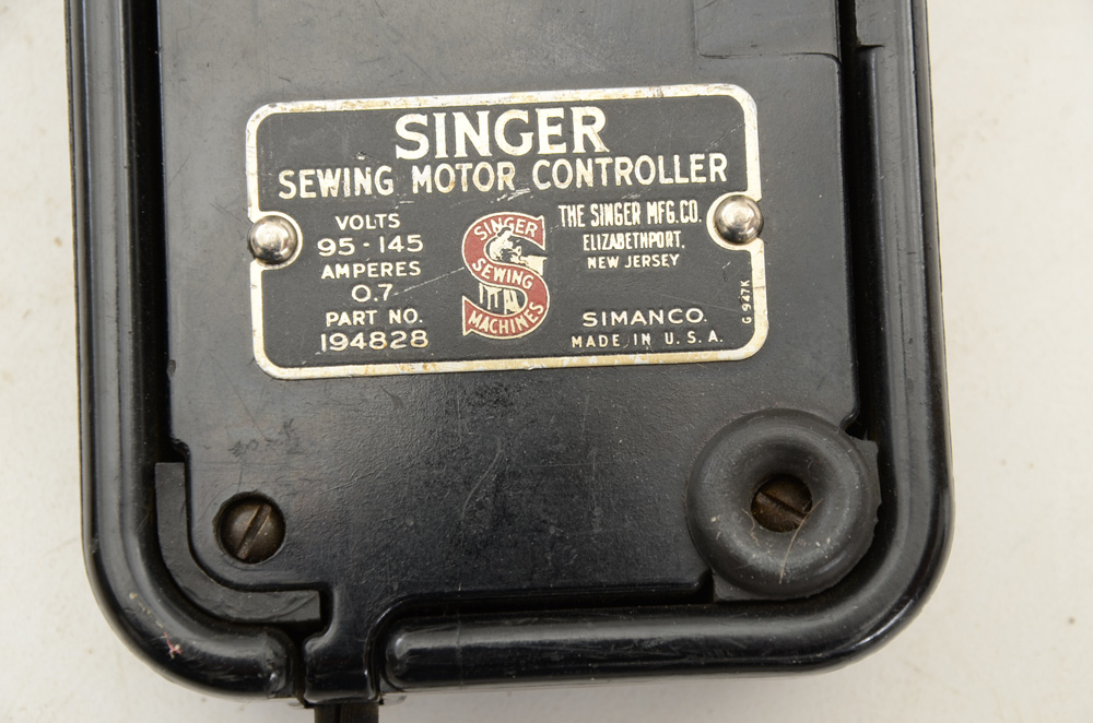 1950s Singer Sewing Machine Table