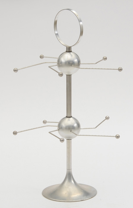 Vintage Aluminum Revolving Store Display