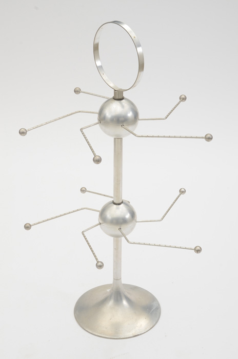 Vintage Aluminum Revolving Store Display