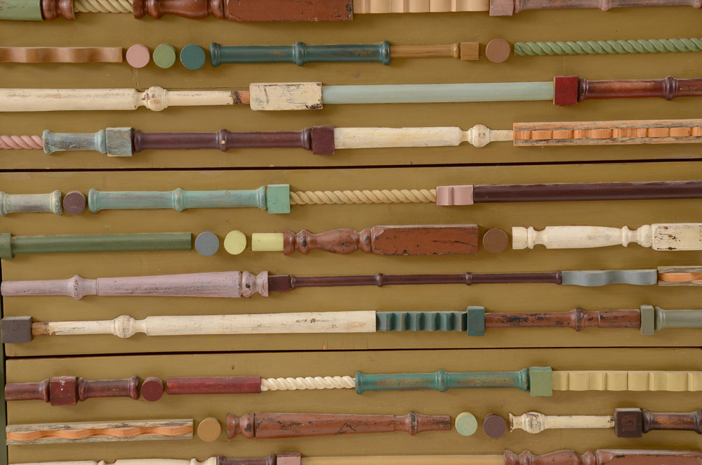 Mid Century Poplar and Oak Chest of Drawers