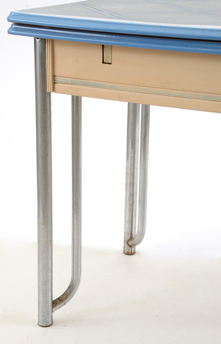 Enameled Metal Table