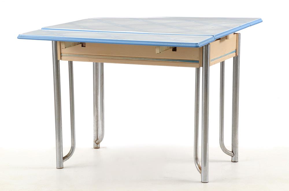 Enameled Metal Table