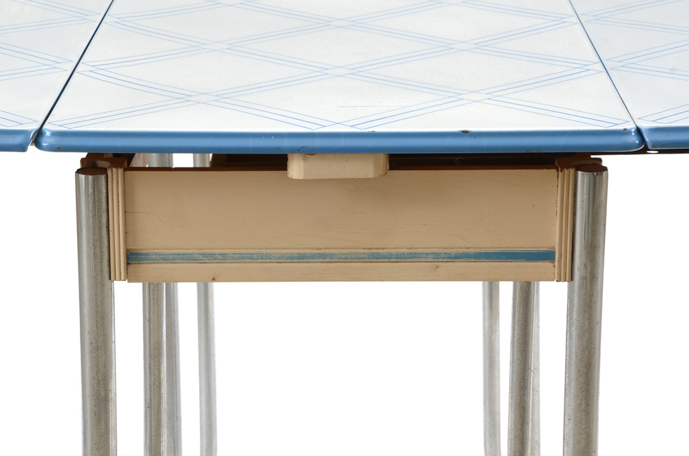 Enameled Metal Table