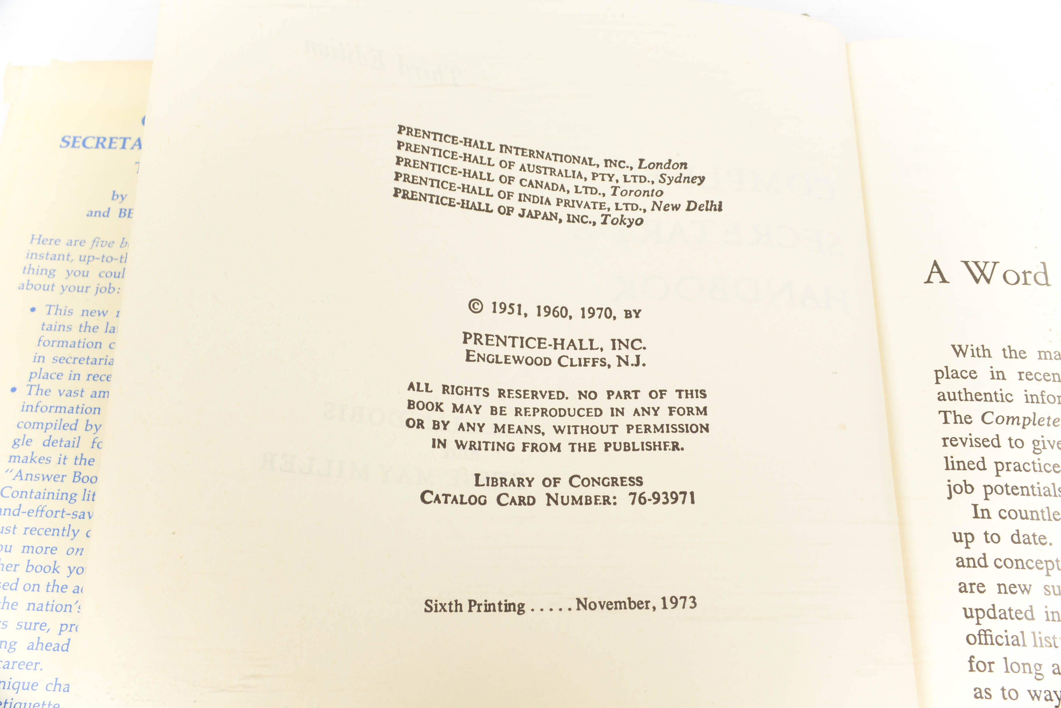 Collection of Books with Borghese Book Ends.