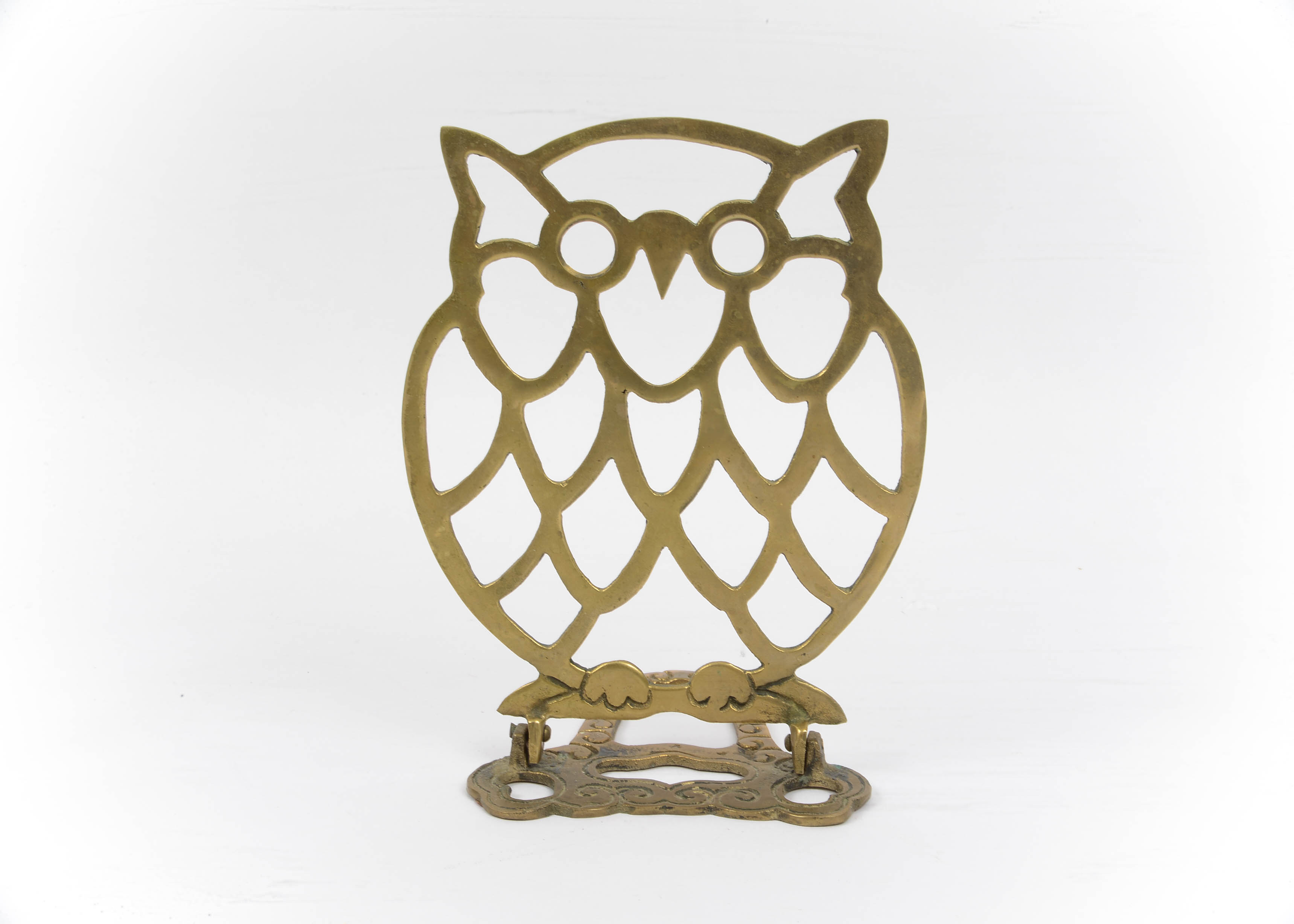 Vintage Owl Bookends