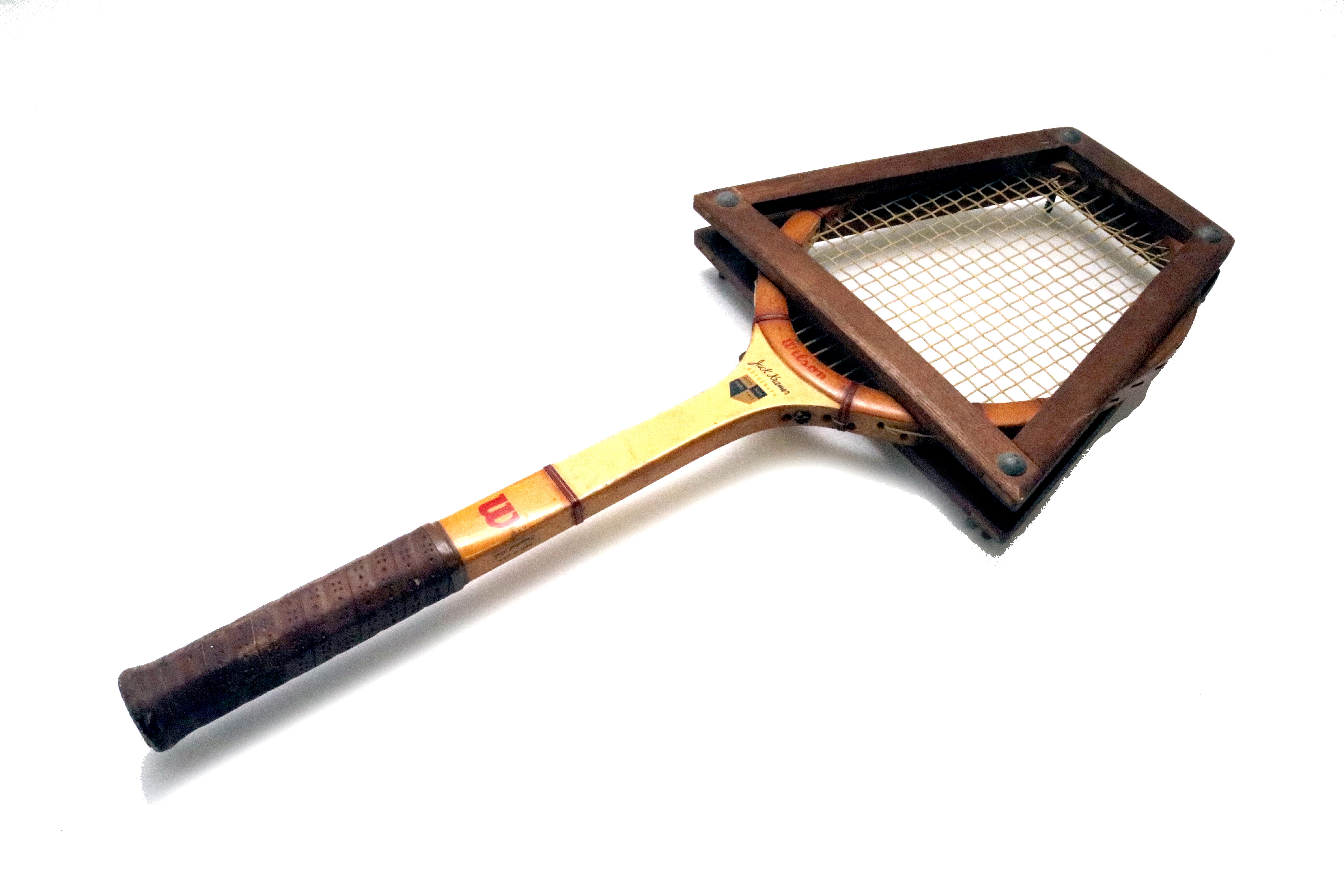 Vintage Jack Kramer Autograph Wilson Wooden Tennis Racket