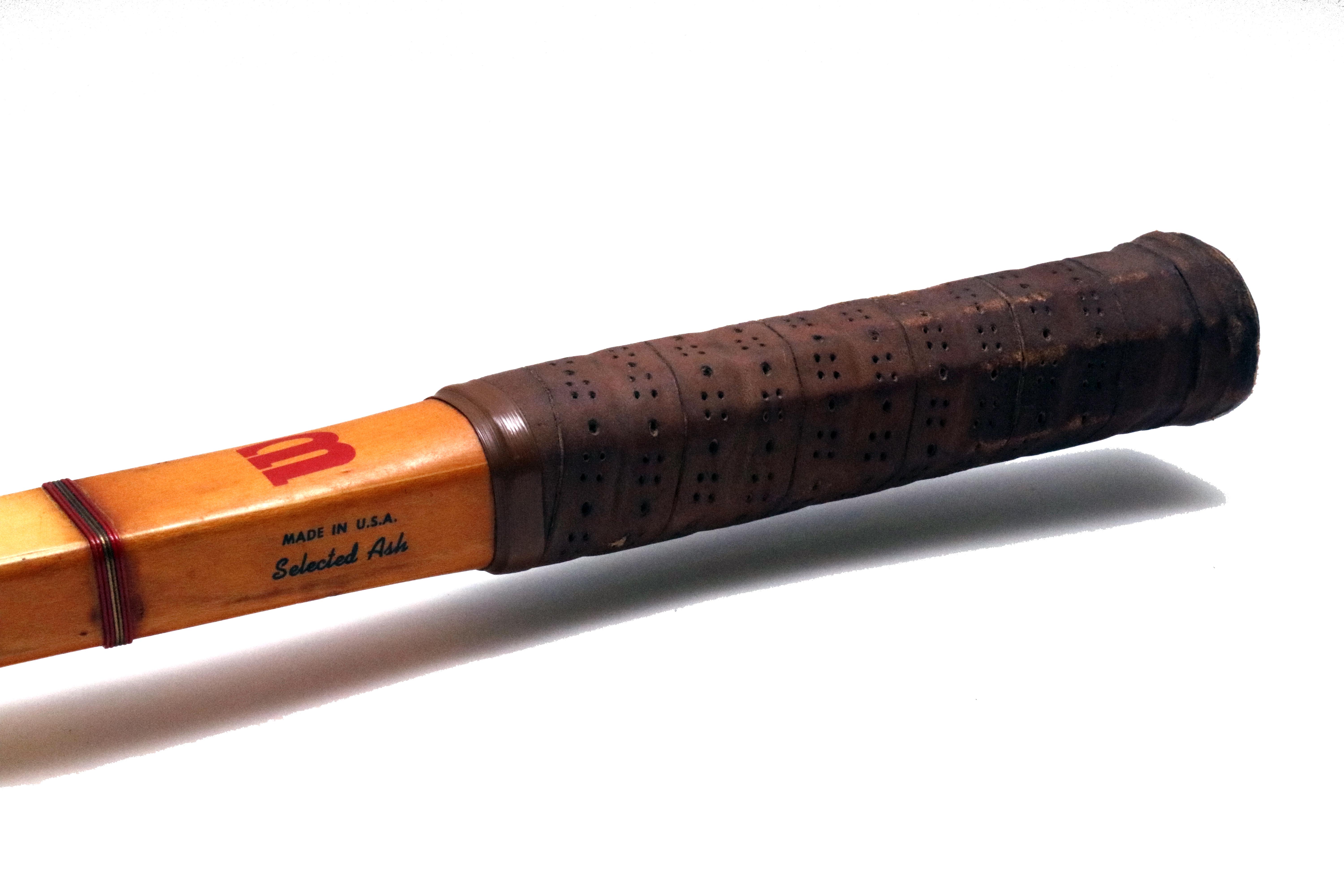 Vintage Jack Kramer Autograph Wilson Wooden Tennis Racket