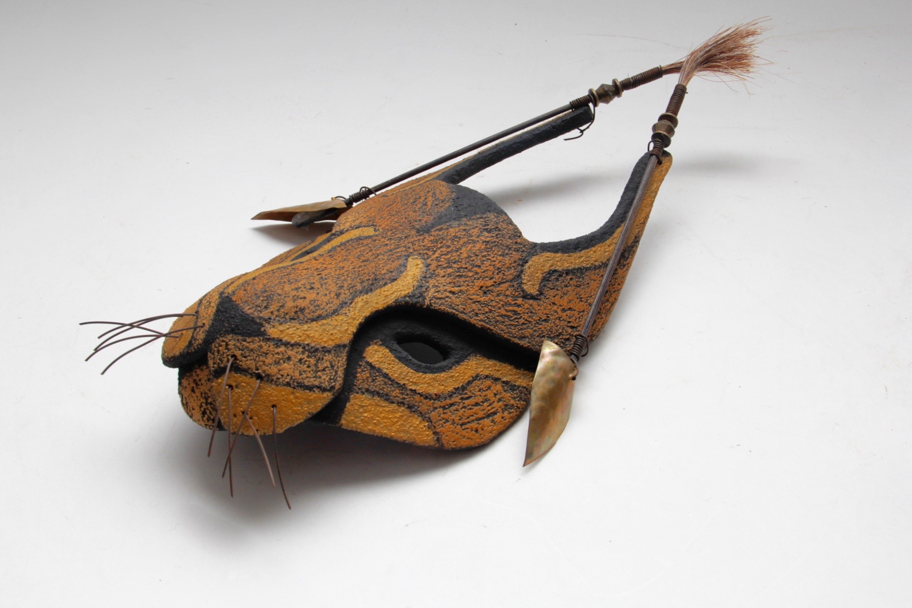 Hilarey Walker Clay Caracal Mask