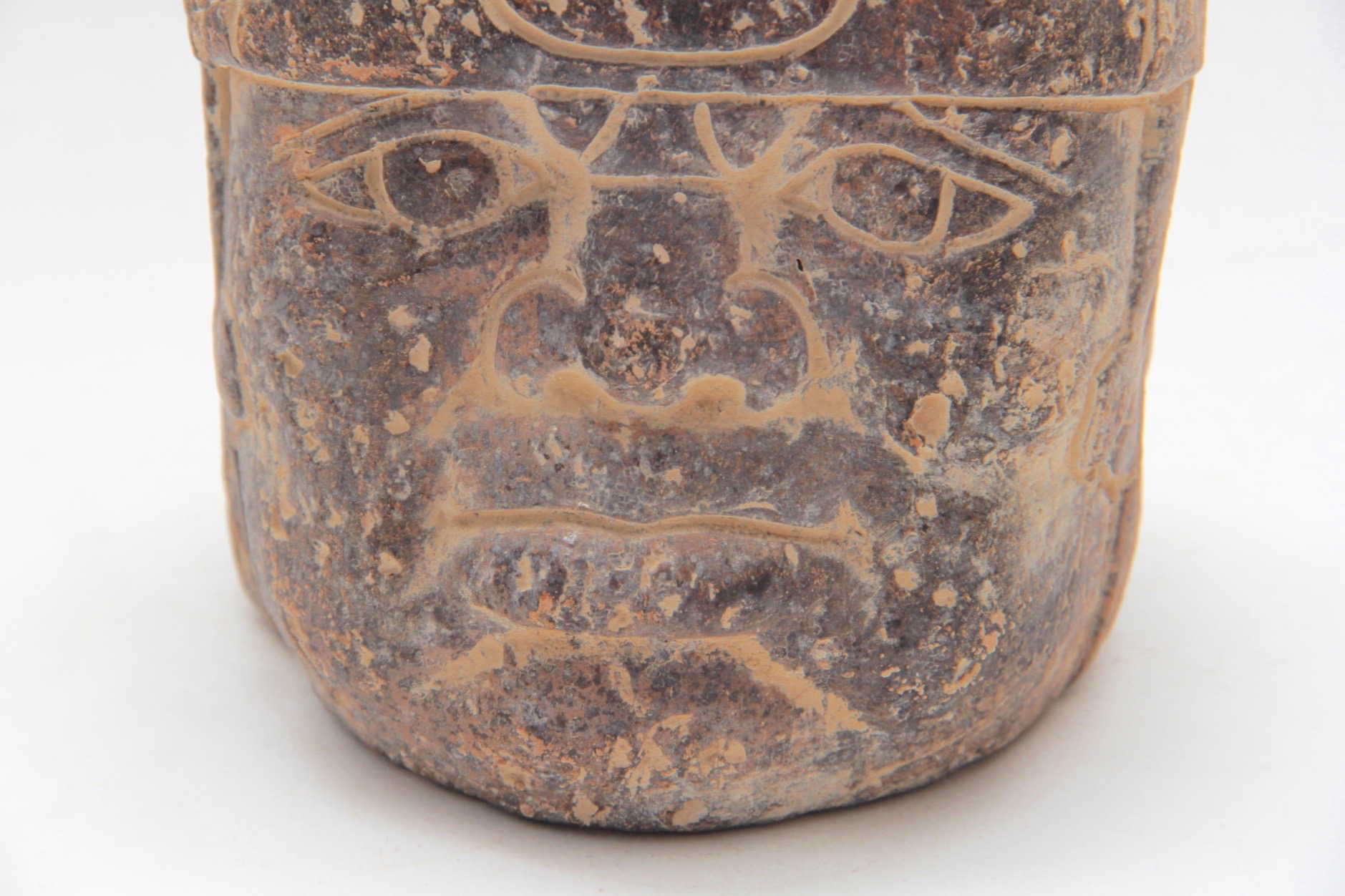 Reproduction Olmec Head Carving