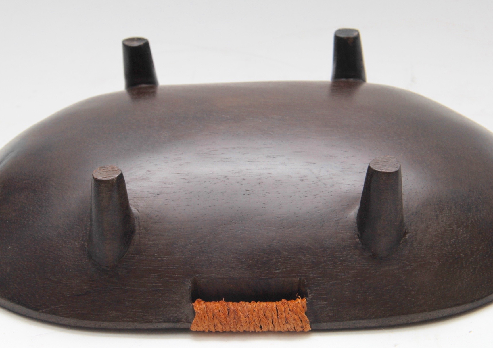 Pair of Hand-carved Wooden Bowls