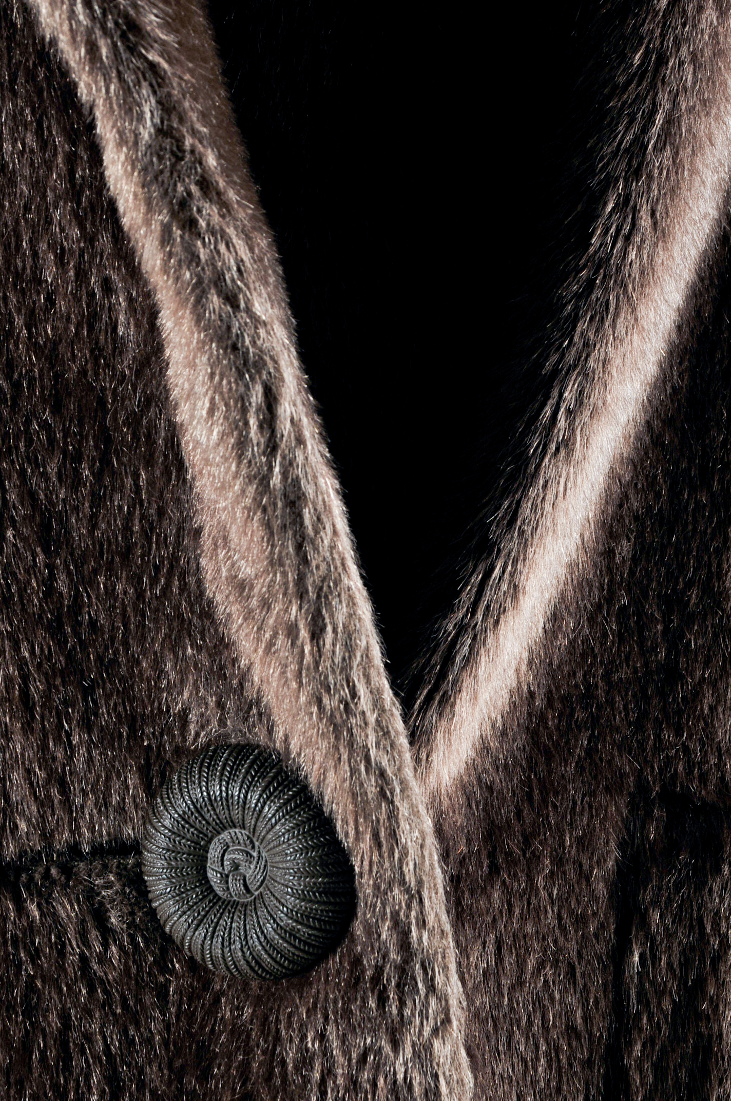 Women's 1950s Vintage Giddings Pony Fur and Mink Coat