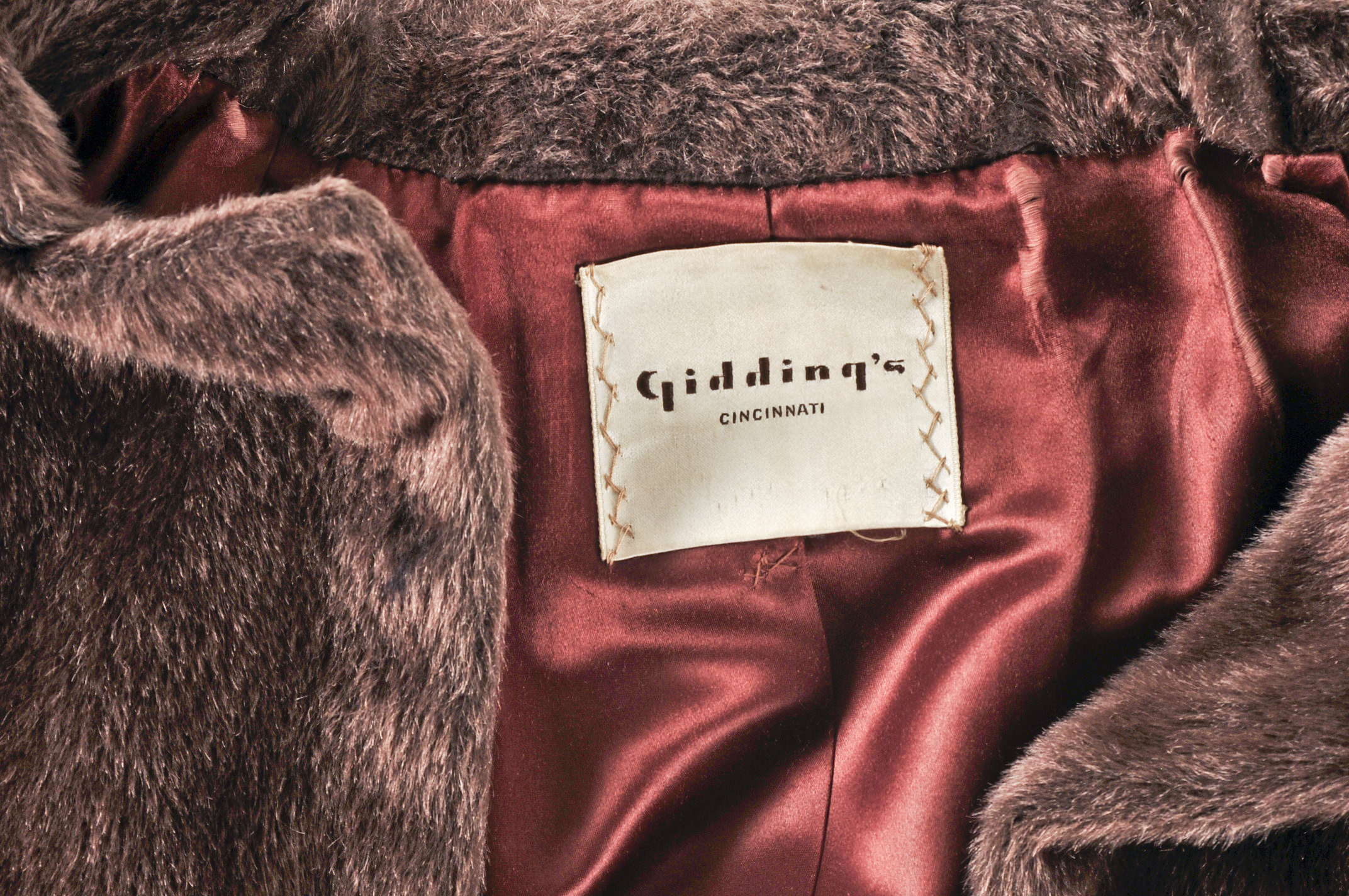 Women's 1950s Vintage Giddings Pony Fur and Mink Coat