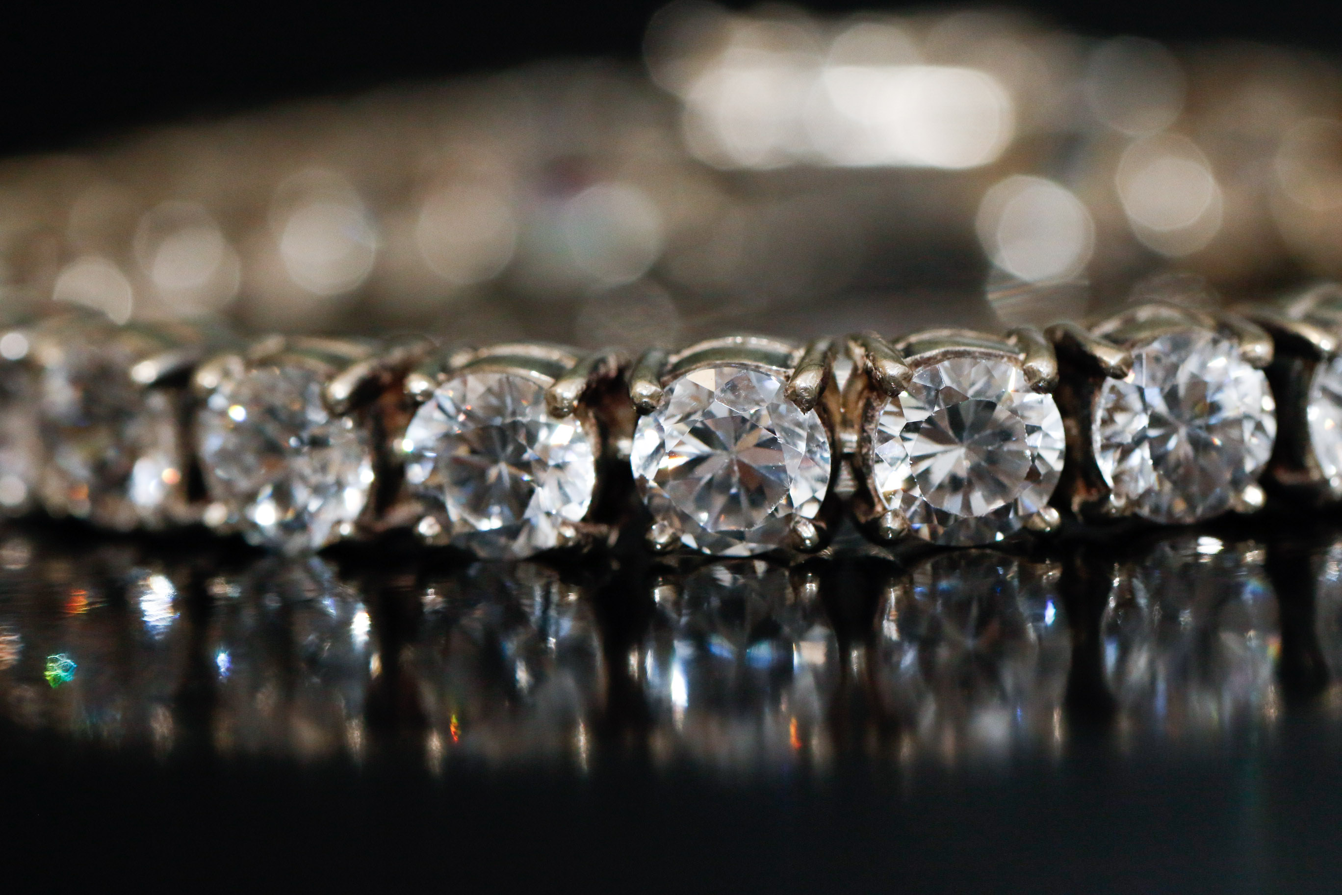 Sterling Silver Cubic Zirconia Tennis Bracelet