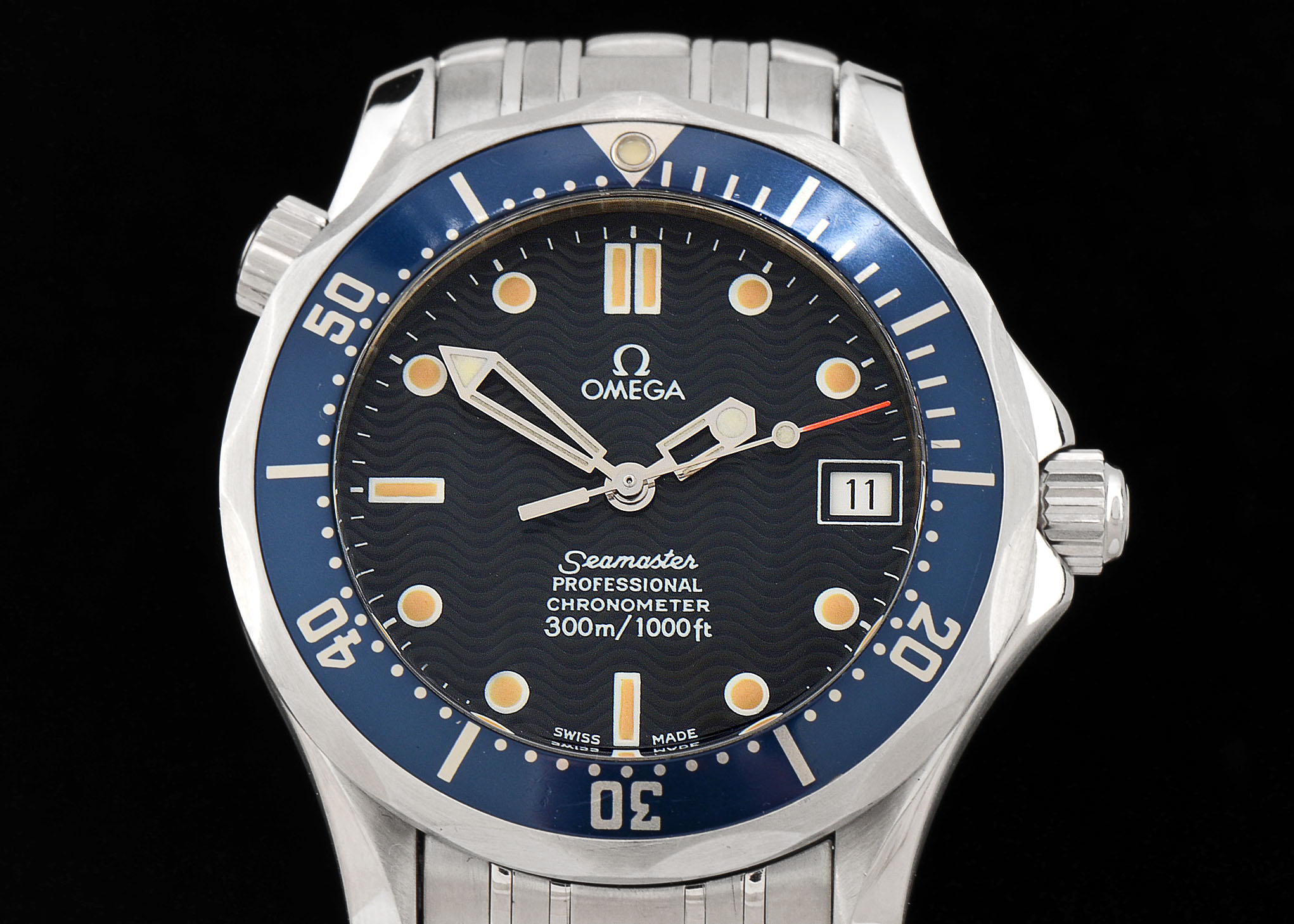Omega Seamaster Professional Mid Size Automatic Blue "James Bond"