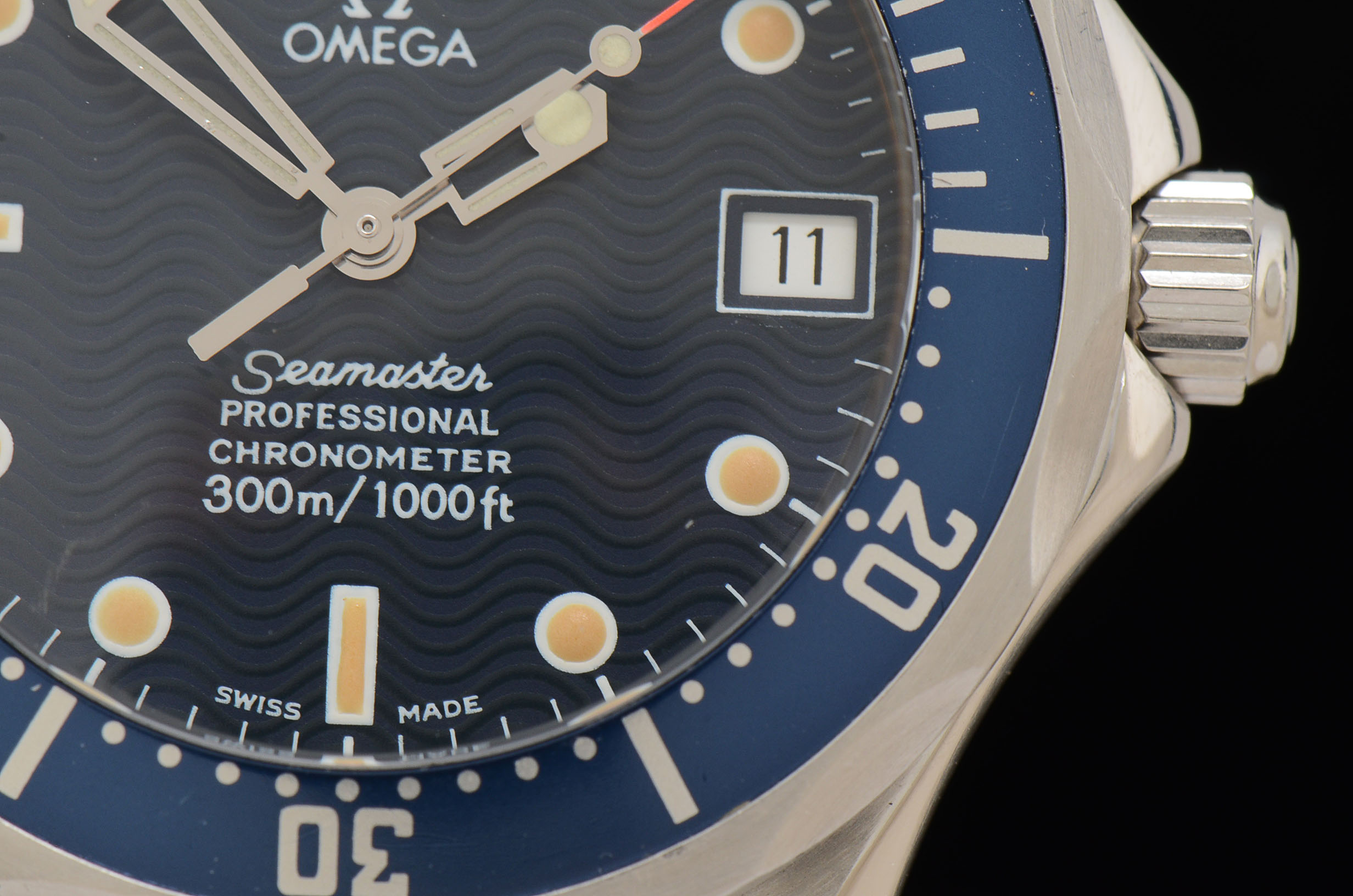 Omega Seamaster Professional Mid Size Automatic Blue "James Bond"