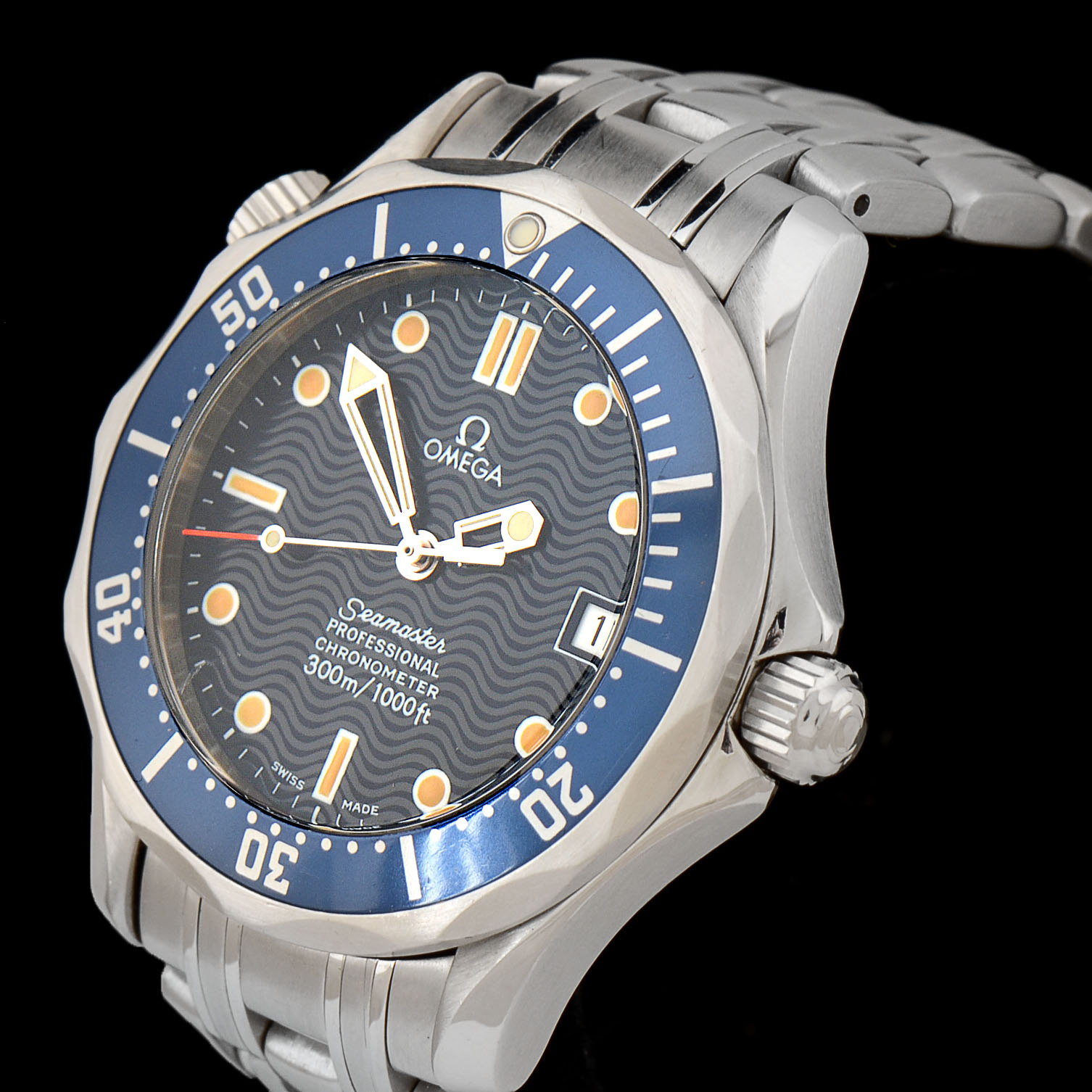 Omega Seamaster Professional Mid Size Automatic Blue "James Bond"