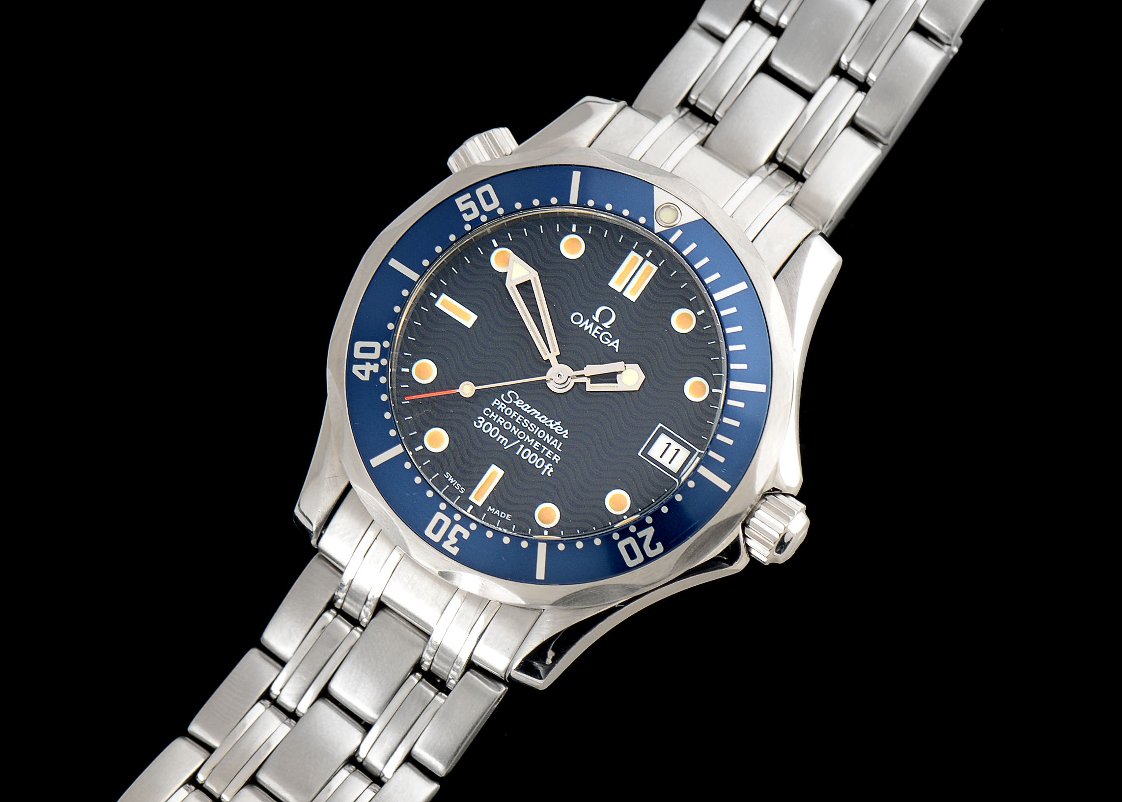 Omega Seamaster Professional Mid Size Automatic Blue "James Bond"