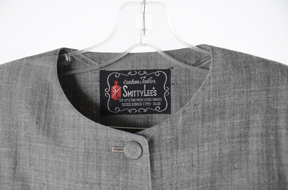 Women's Vintage Smitty Lee's Grey Wool Suit