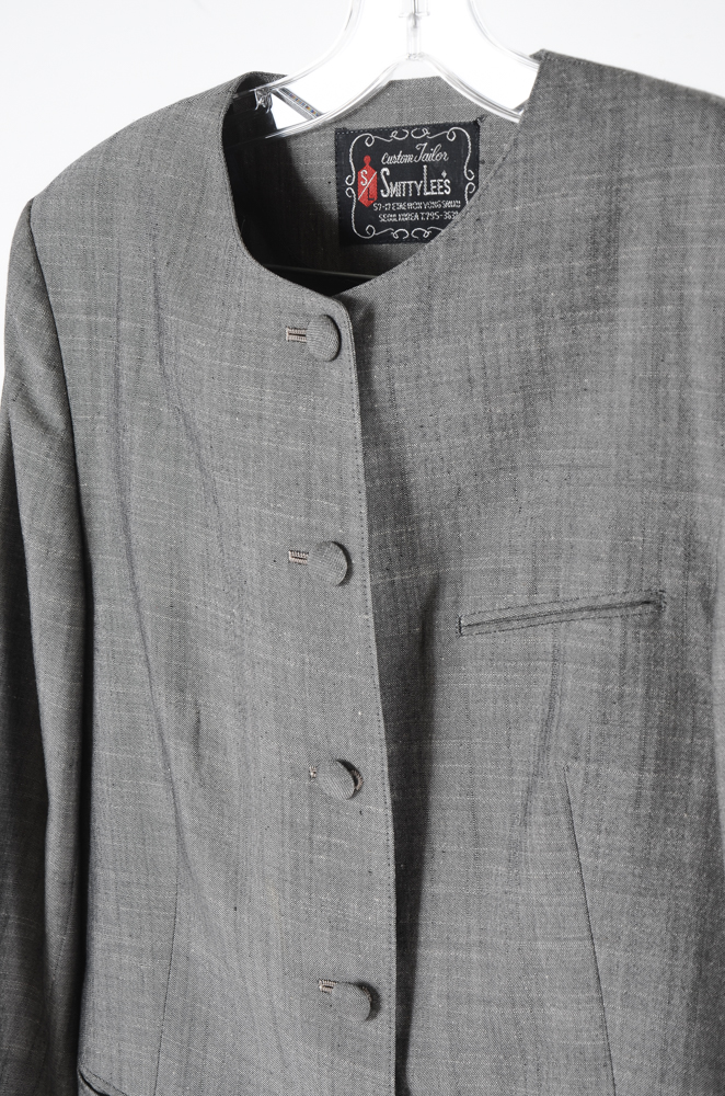 Women's Vintage Smitty Lee's Grey Wool Suit