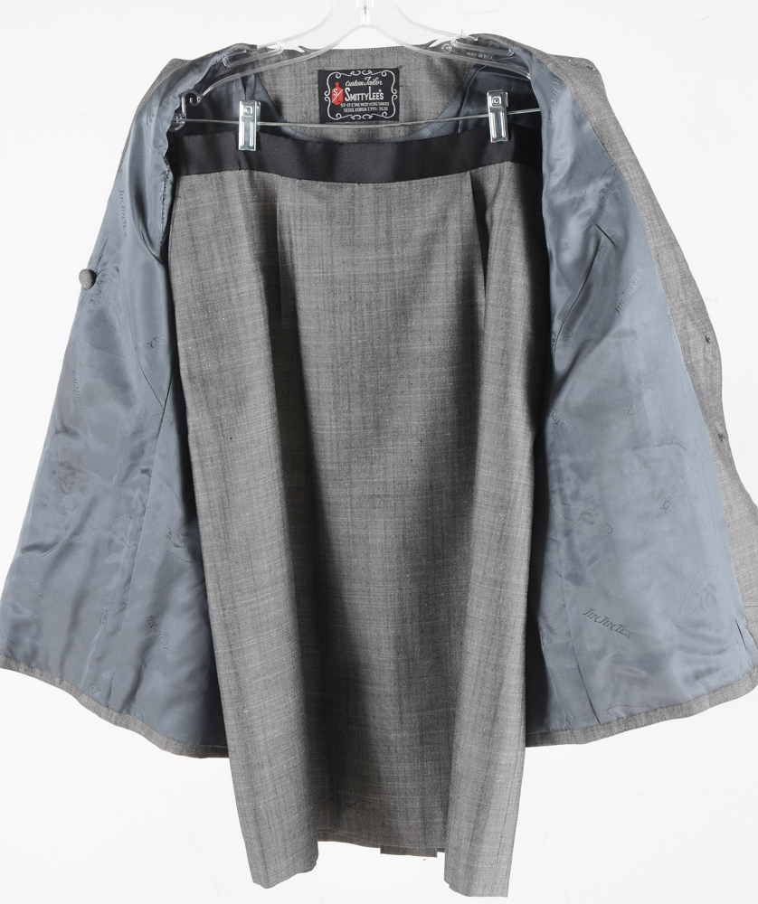 Women's Vintage Smitty Lee's Grey Wool Suit