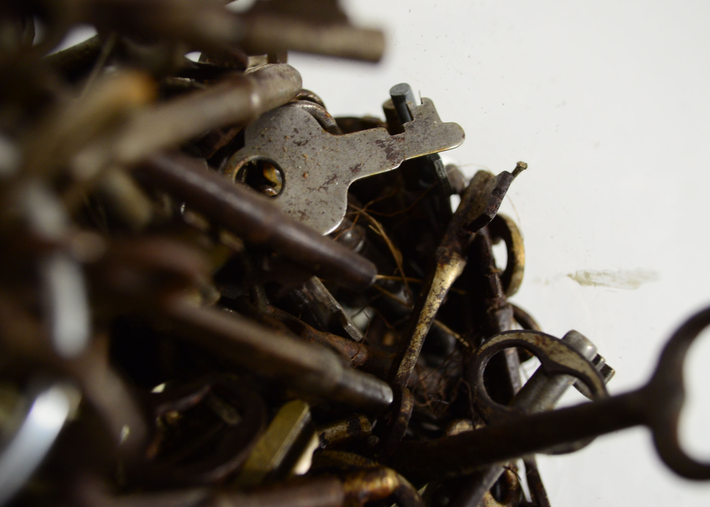 Large Collection of Skeleton Keys