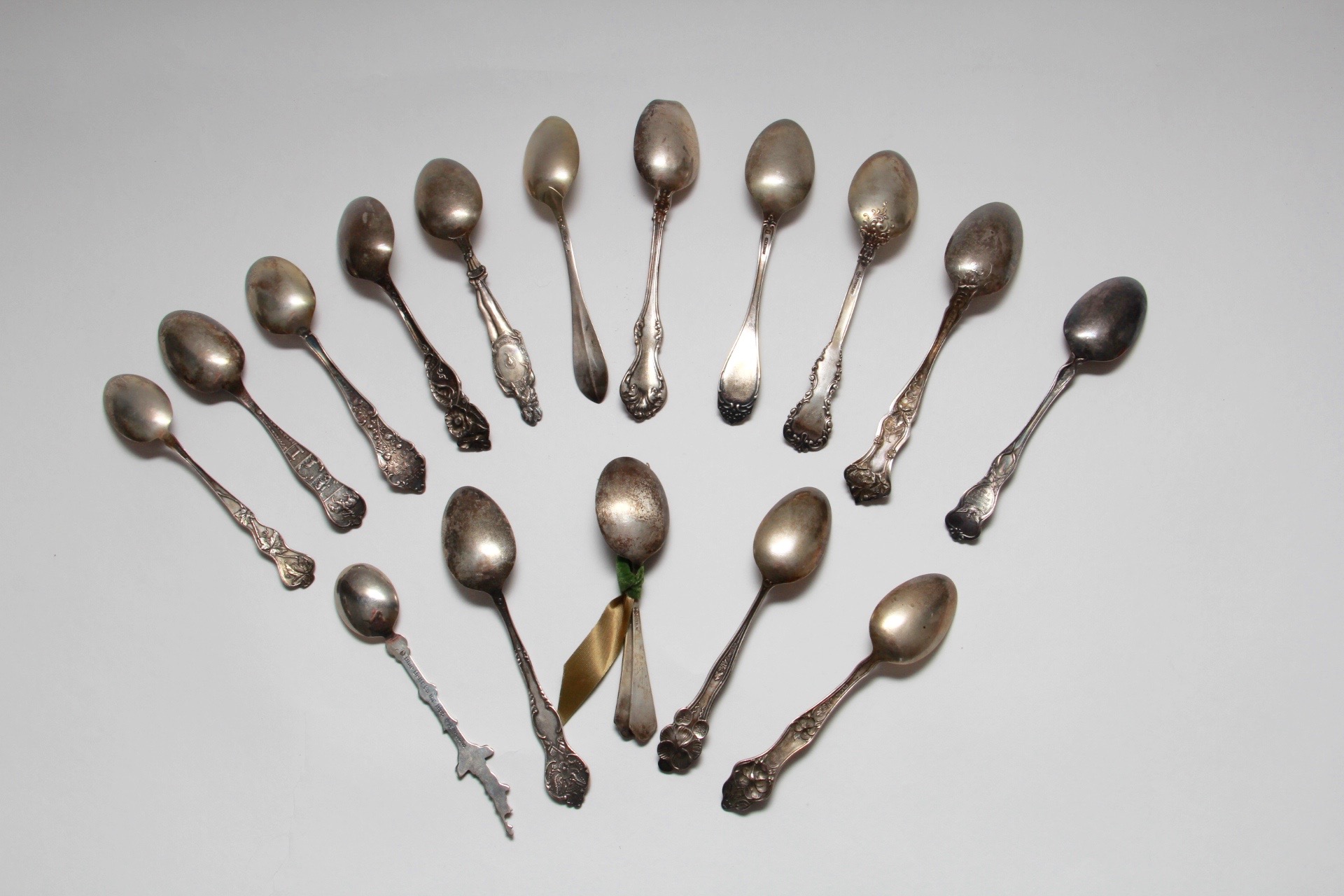 Set of Sterling Collector Spoons and More