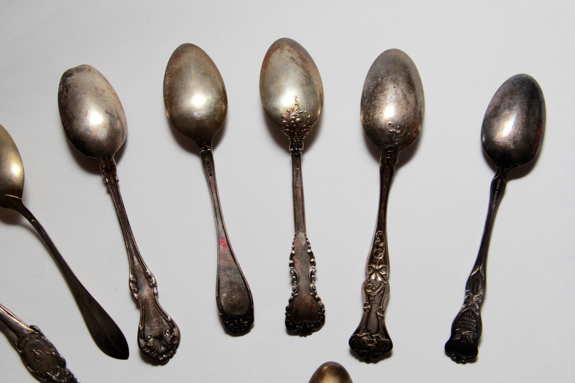 Set of Sterling Collector Spoons and More