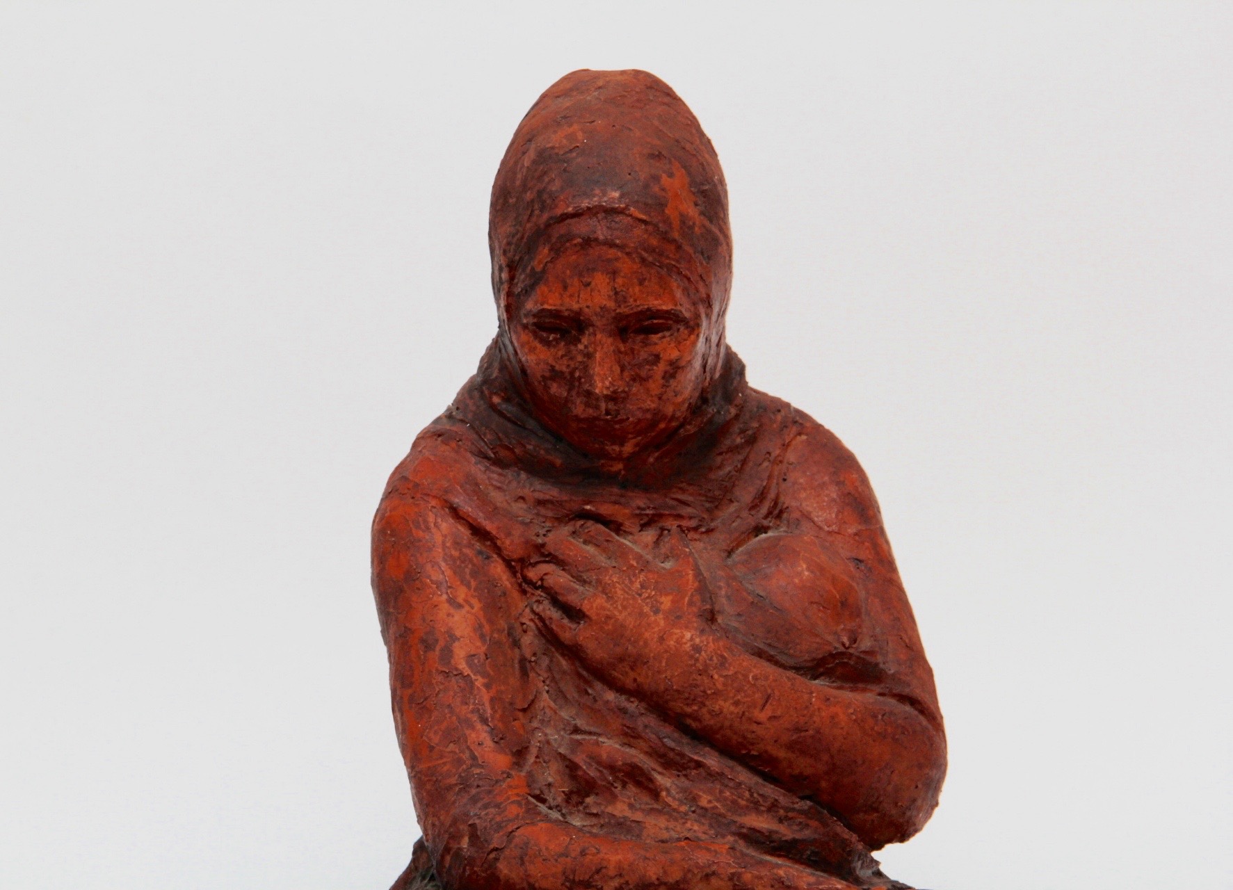 Sculpture of a Woman and Baby