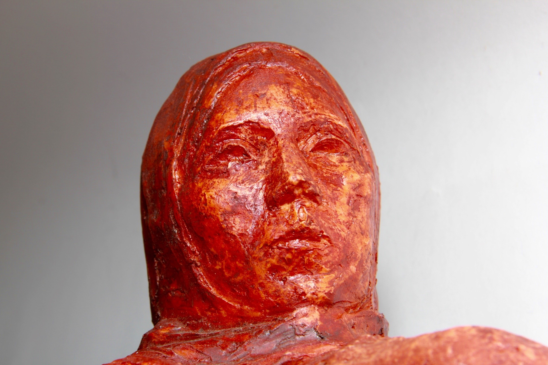 Sculpture of a Woman and Baby