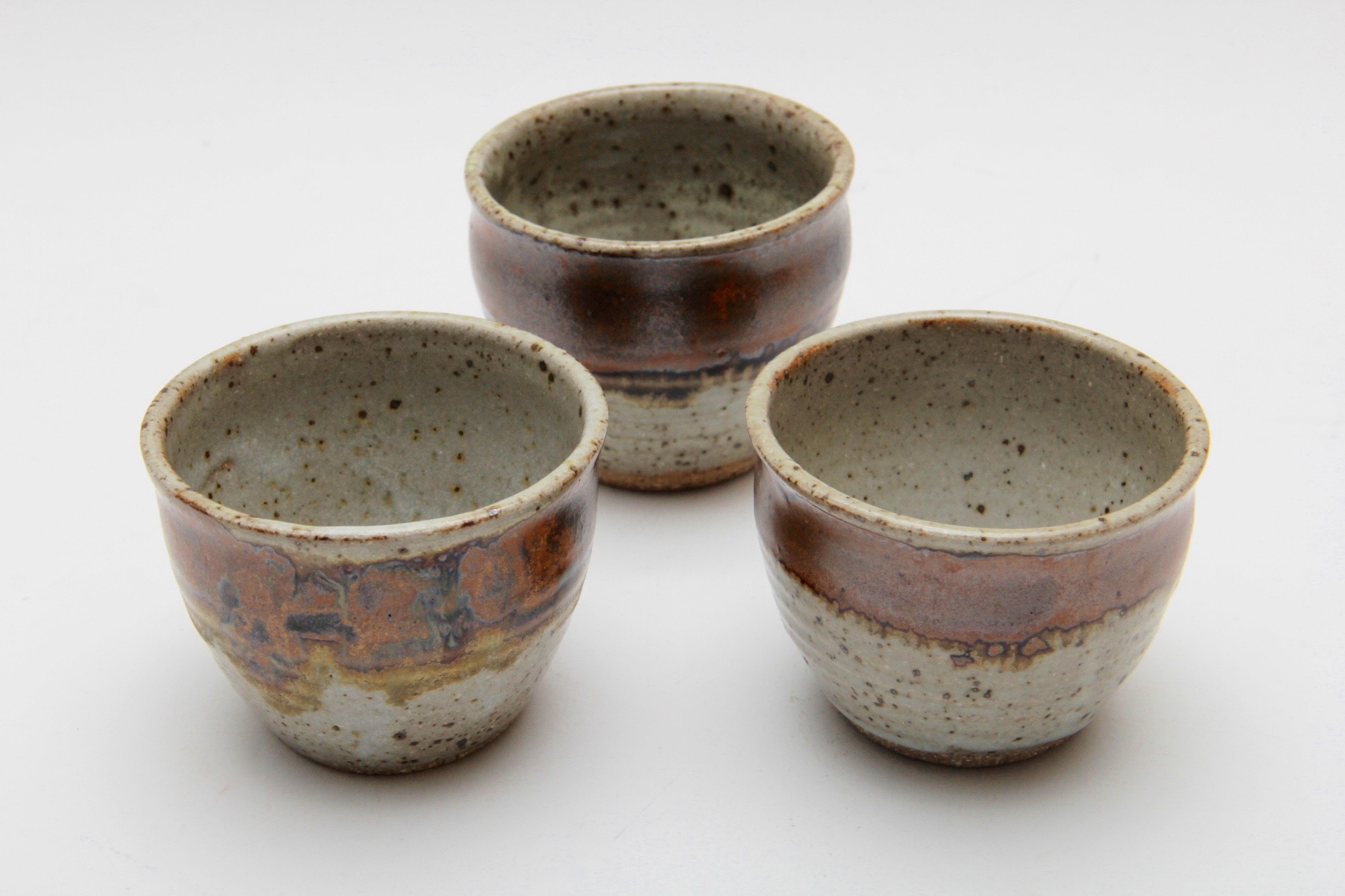 Earthenware Teapot and Teacups