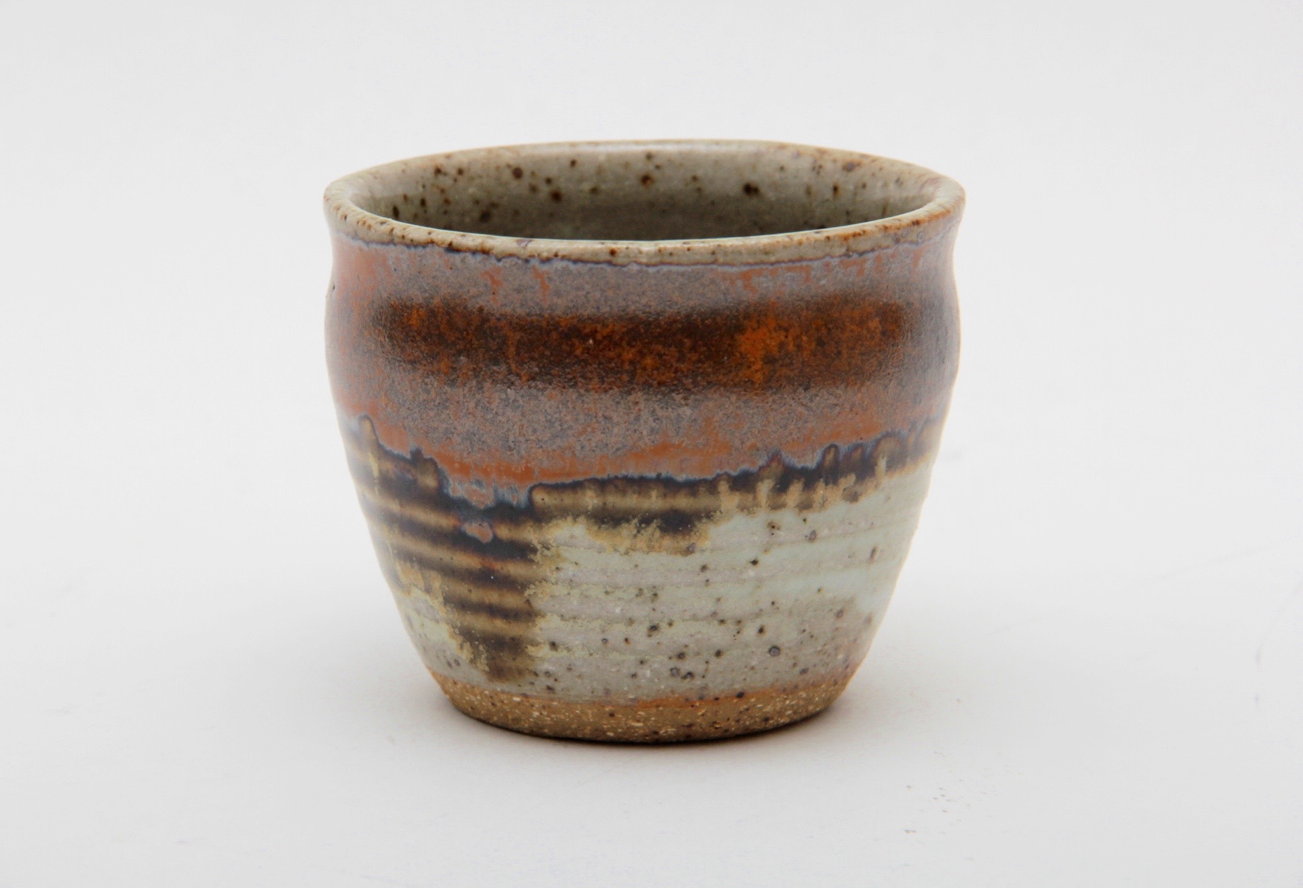 Earthenware Teapot and Teacups