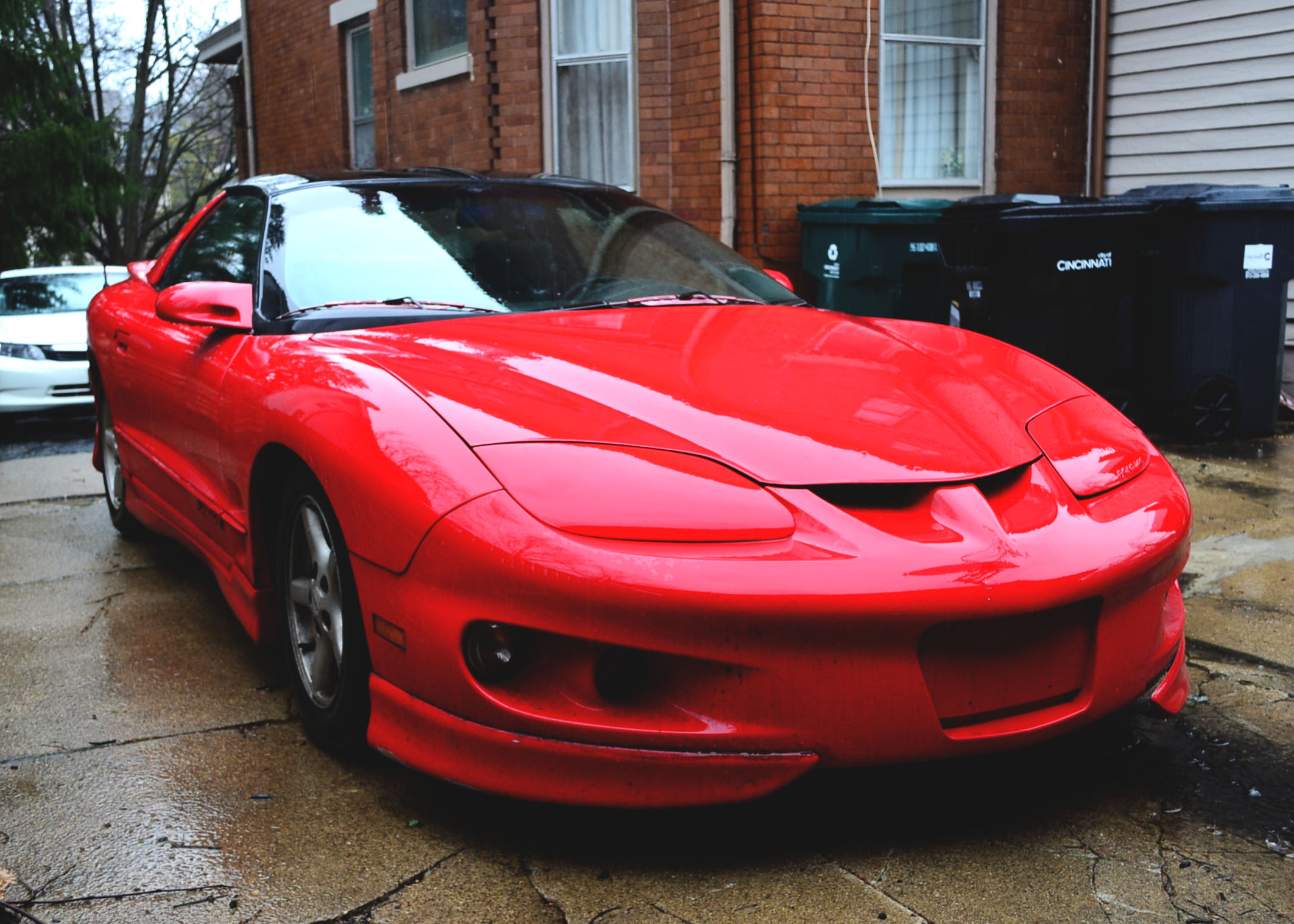 1998 3.8Liter V6 Red Pontiac Firebird