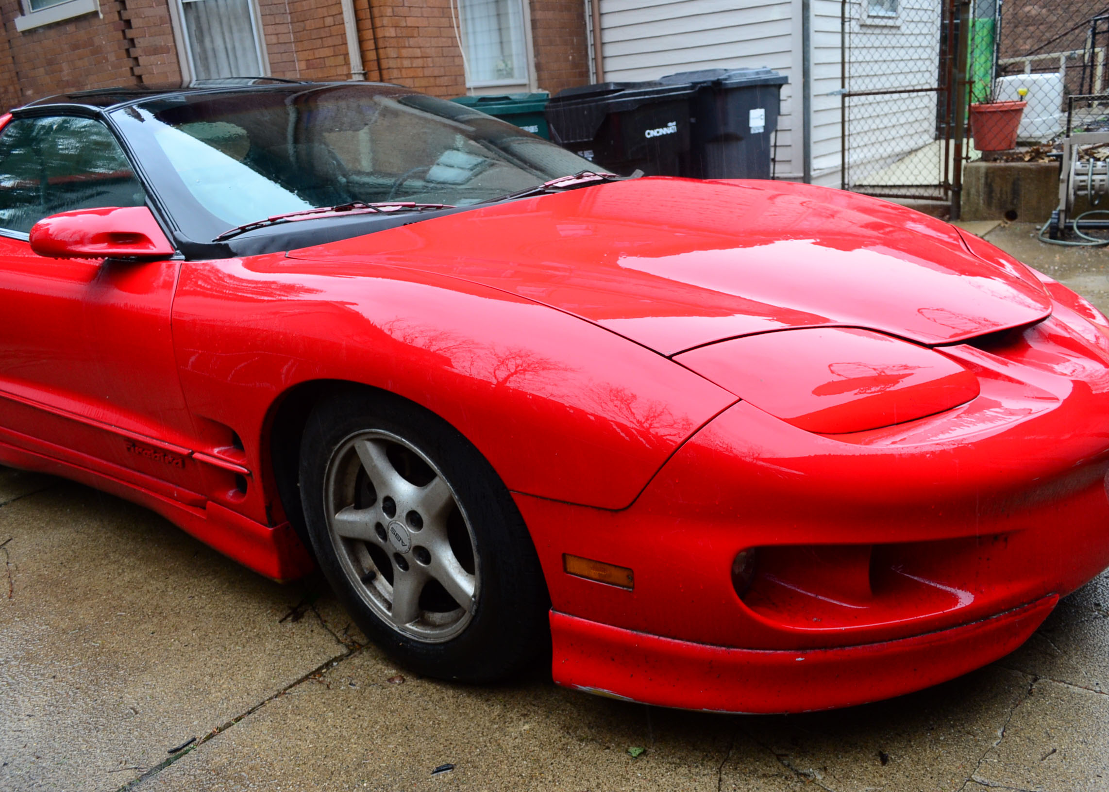 1998 3.8Liter V6 Red Pontiac Firebird
