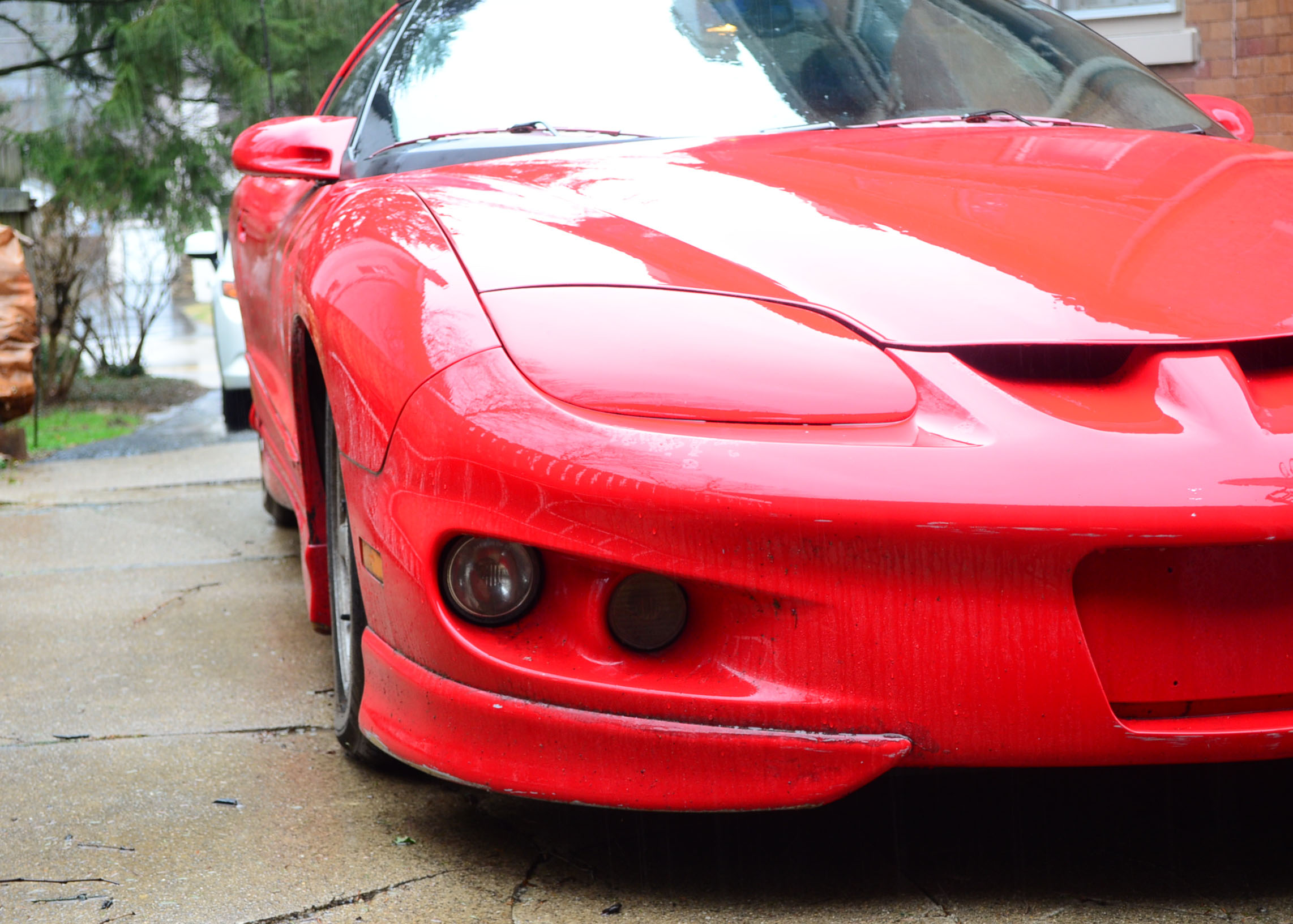 1998 3.8Liter V6 Red Pontiac Firebird