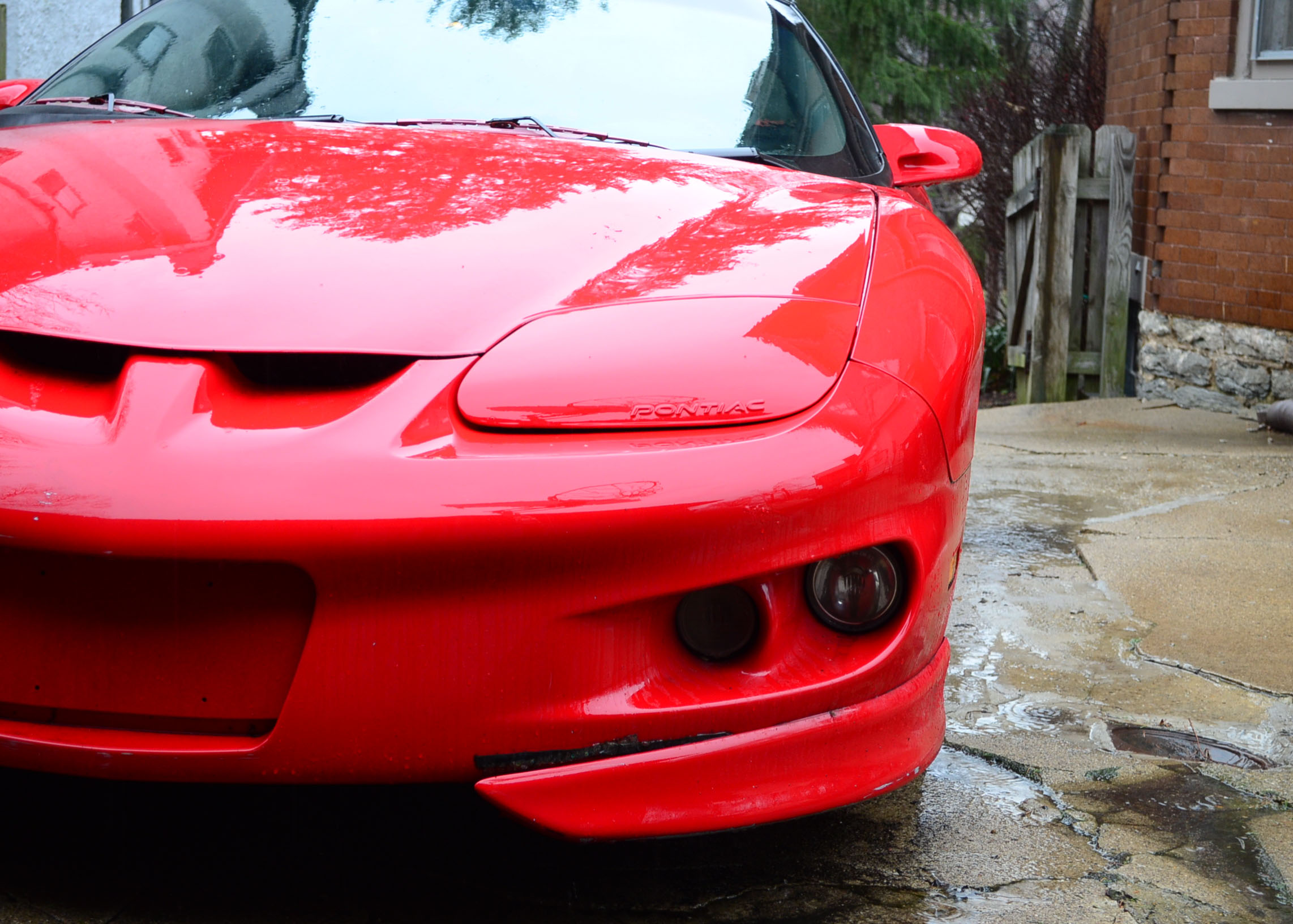 1998 3.8Liter V6 Red Pontiac Firebird