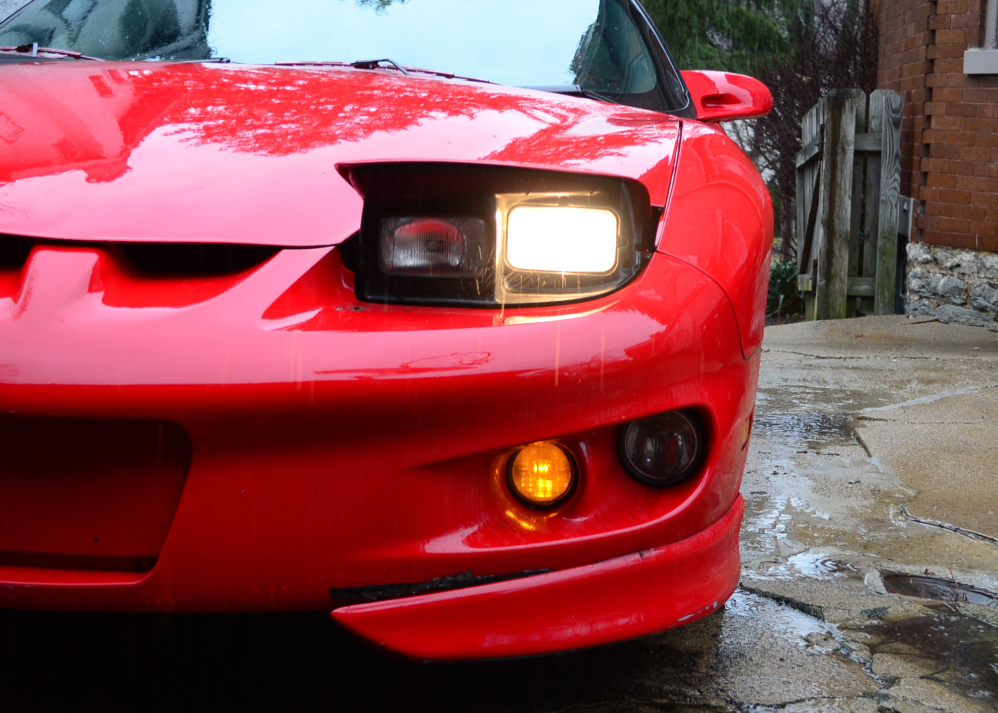 1998 3.8Liter V6 Red Pontiac Firebird